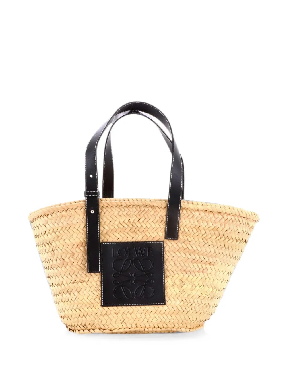 Basket Raffia Medium tote bag