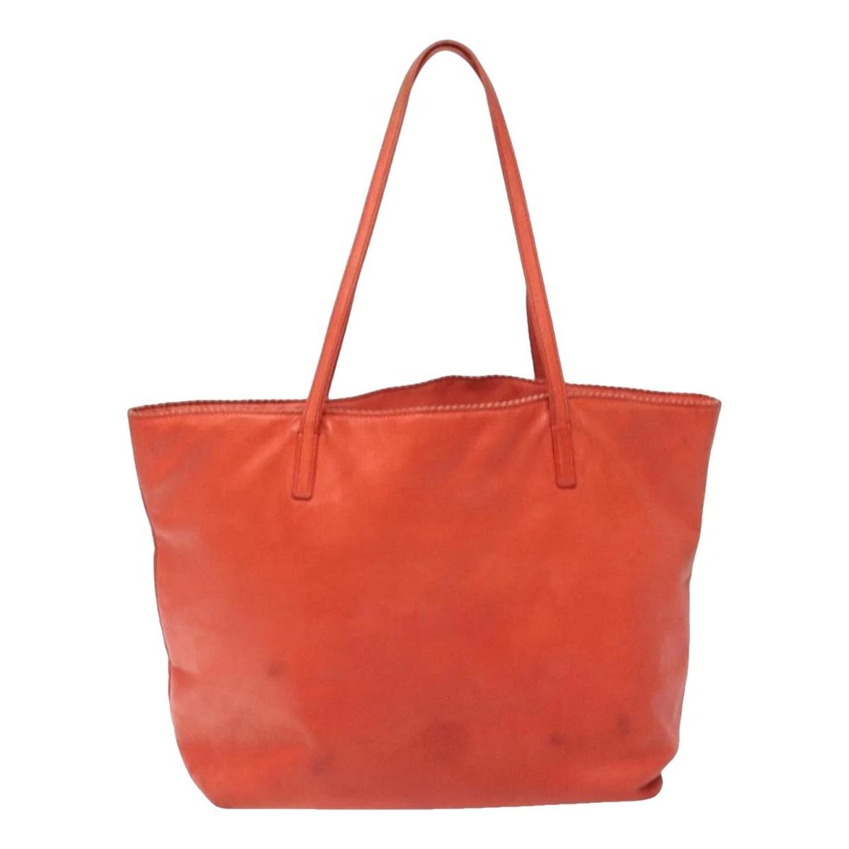 Leather tote