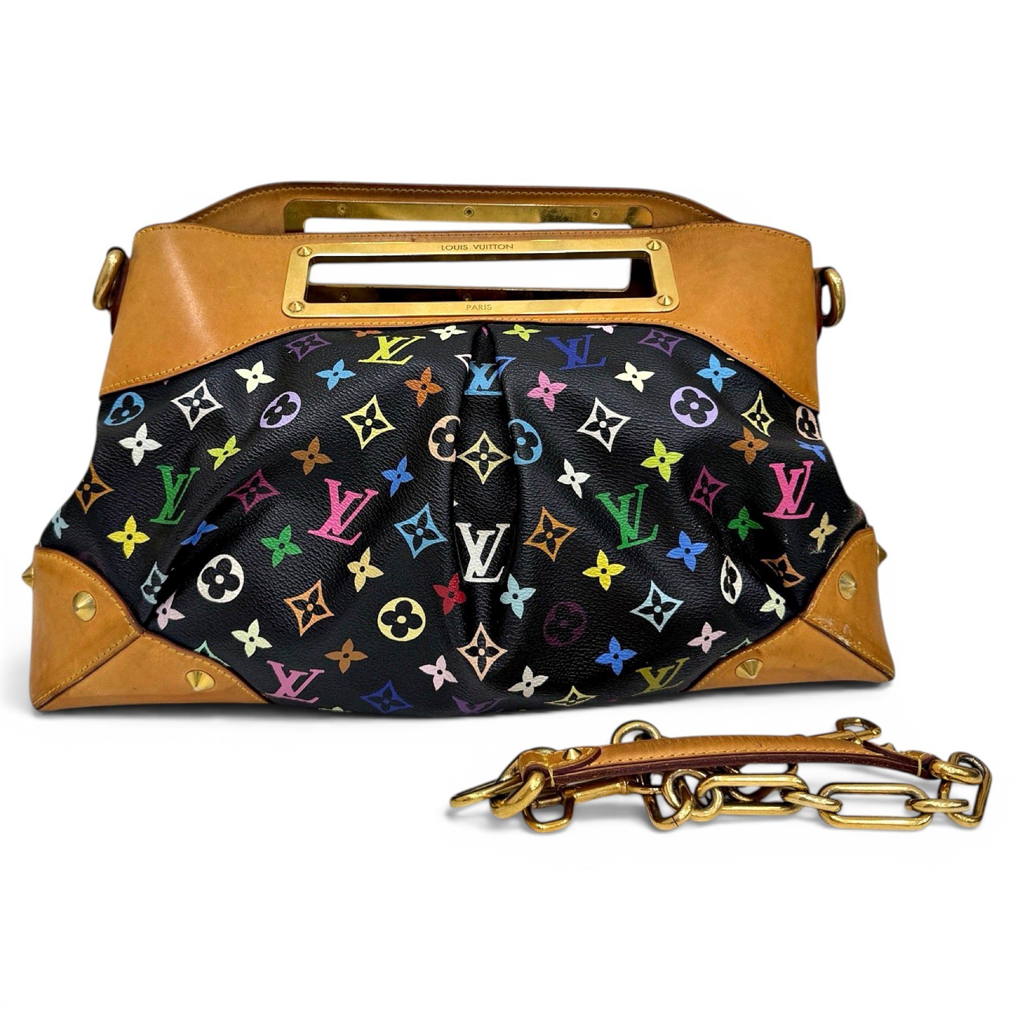 Audra leather handbag