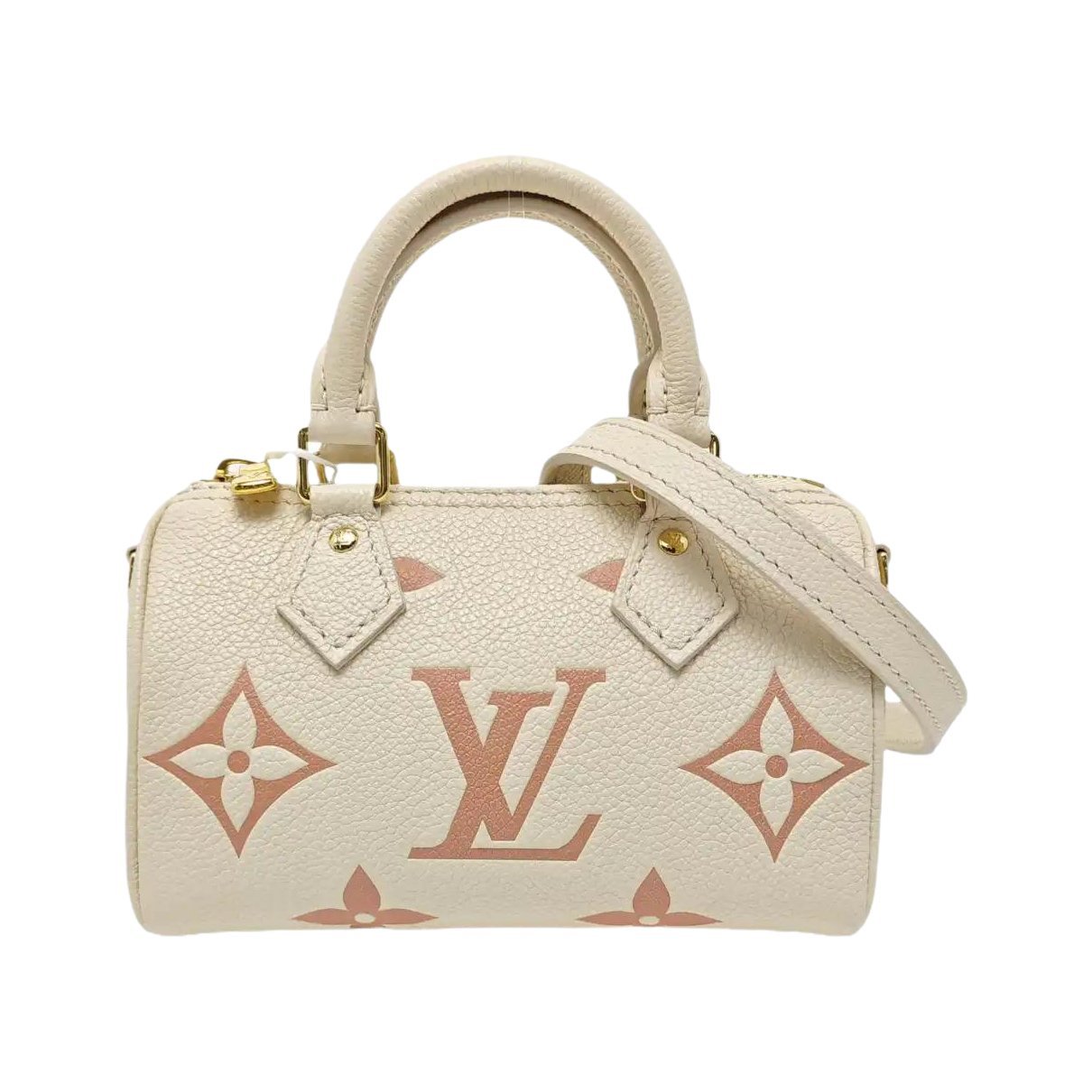 Nano Speedy / Mini HL leather handbag