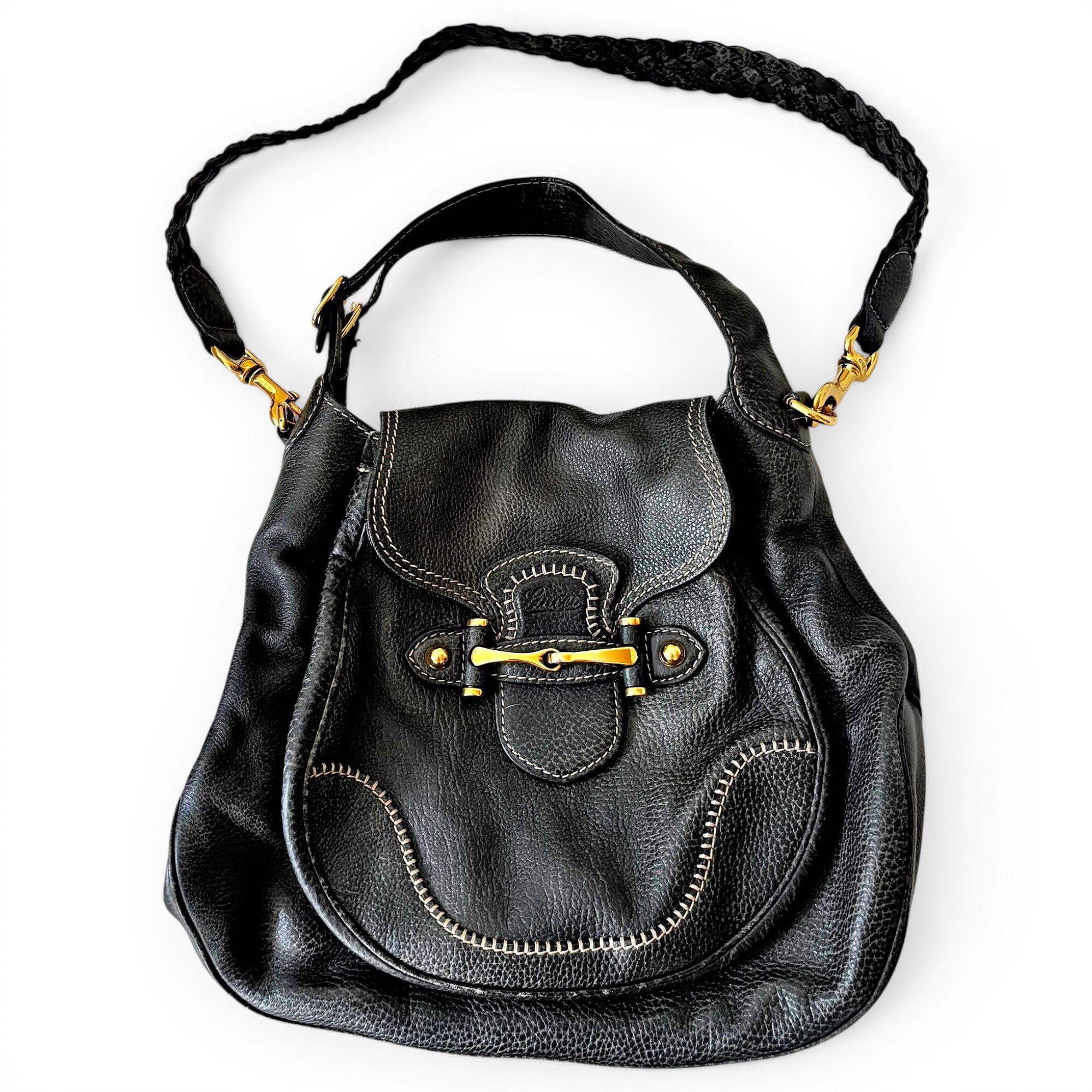 Horsebit 1955 leather handbag