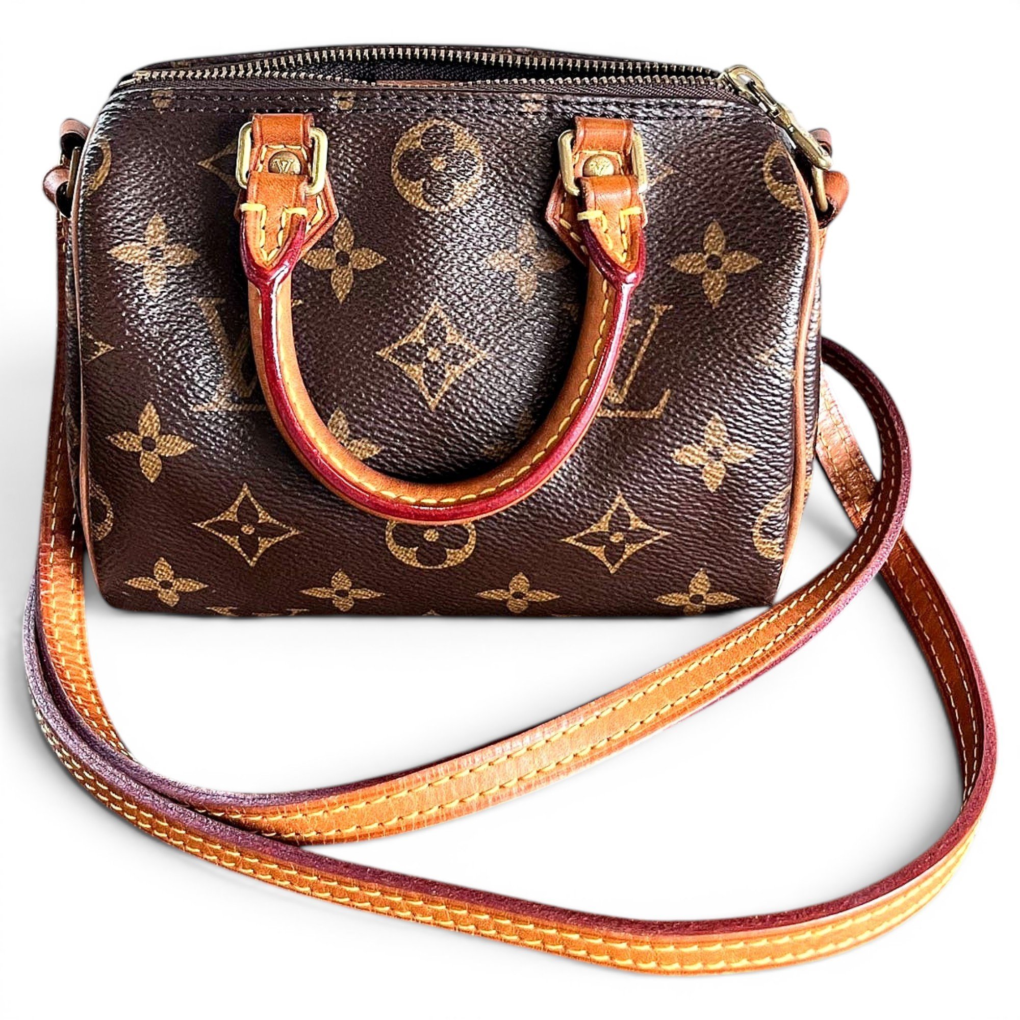 Leather mini bag
