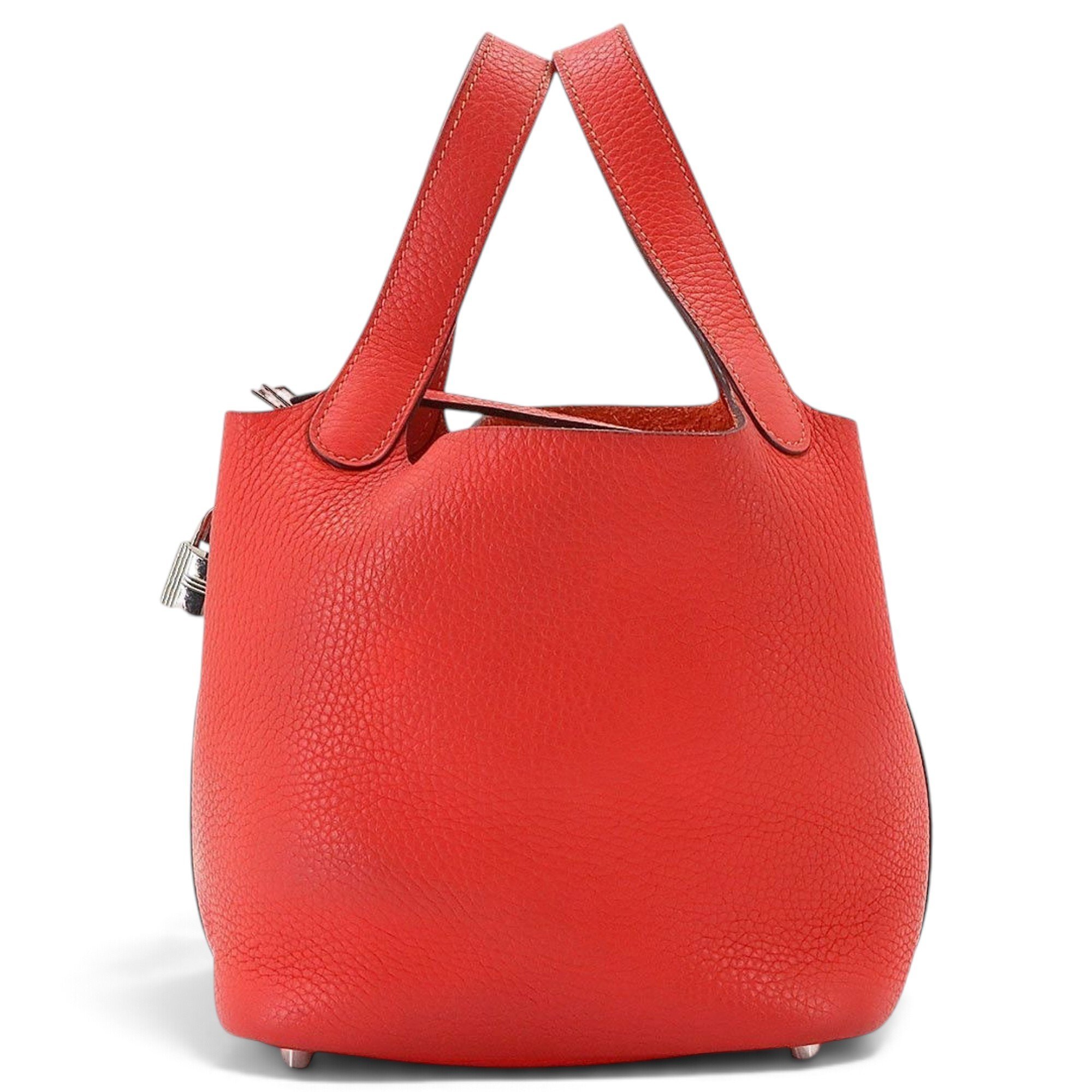 Picotin leather handbag