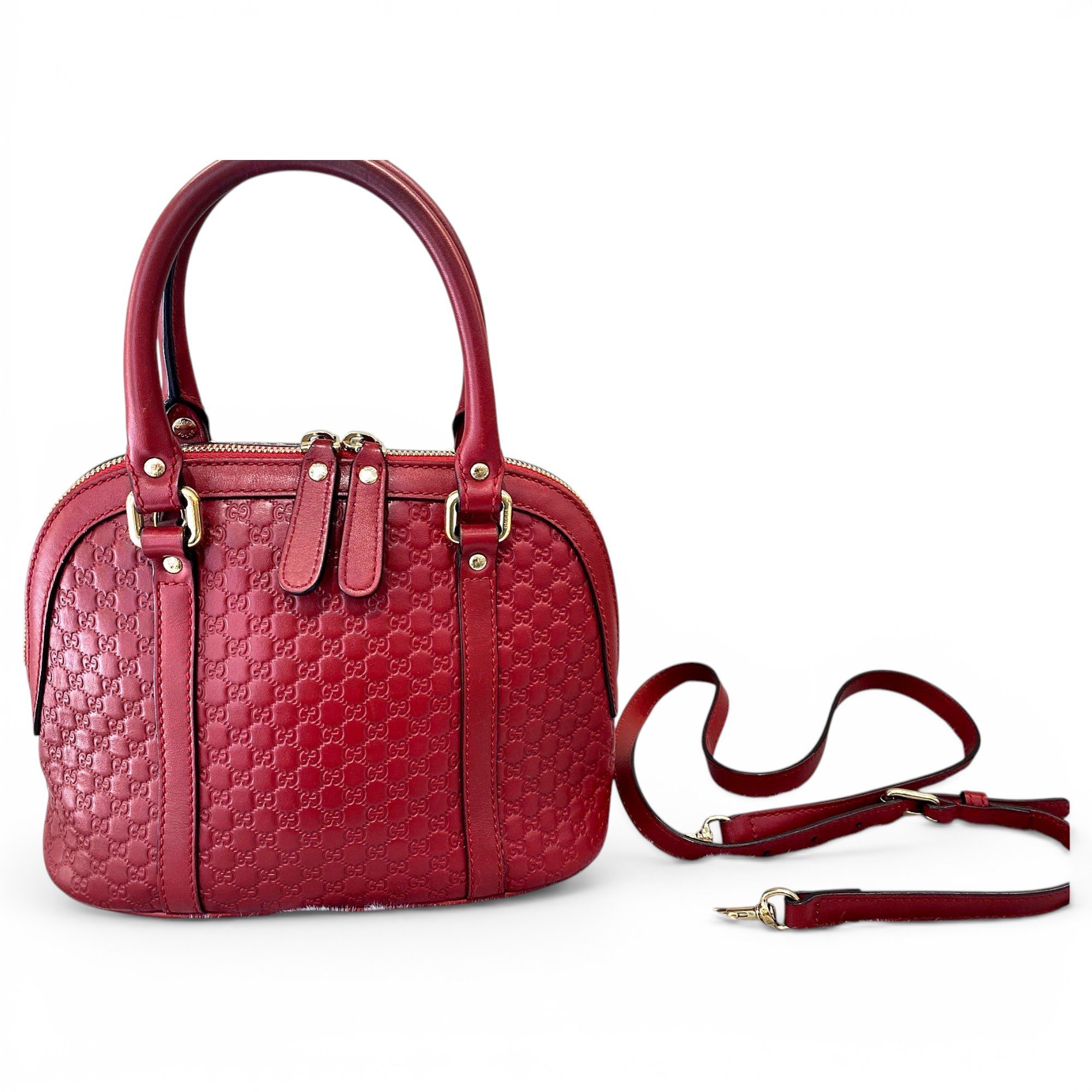 Leather handbag