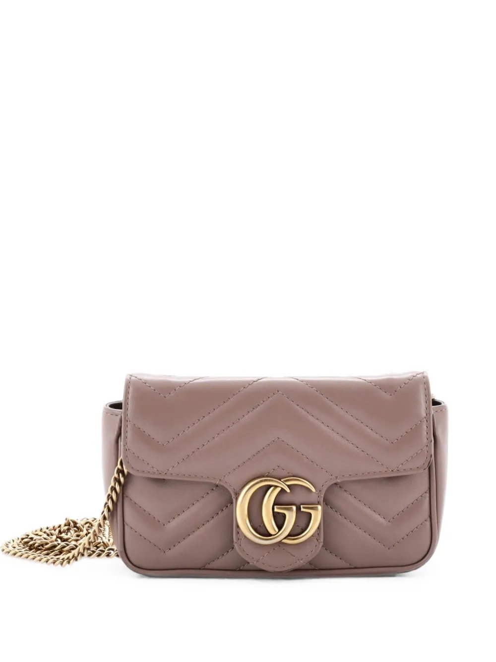 GG Marmont Flap Bag Matelasse Leather Super Mini crossbody bag