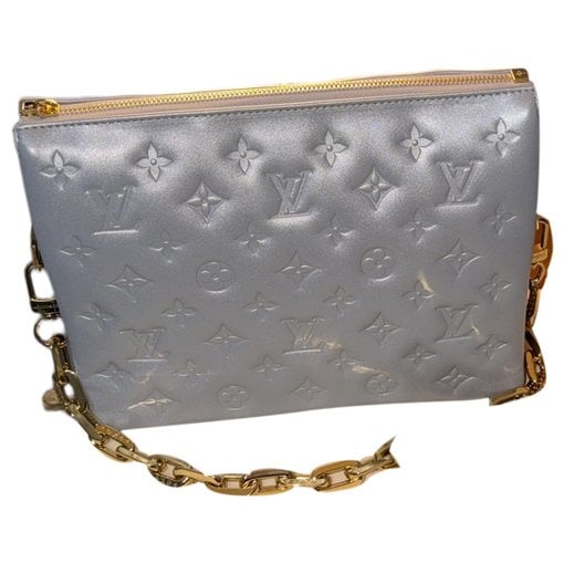 Coussin leather handbag