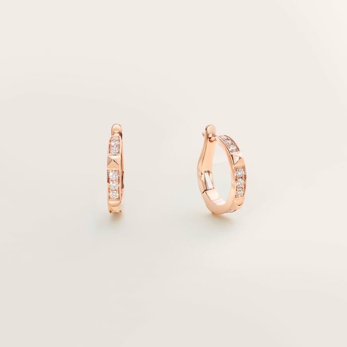 Sans Coloris Hermès Clou d'H Dangle Earrings, Small Model