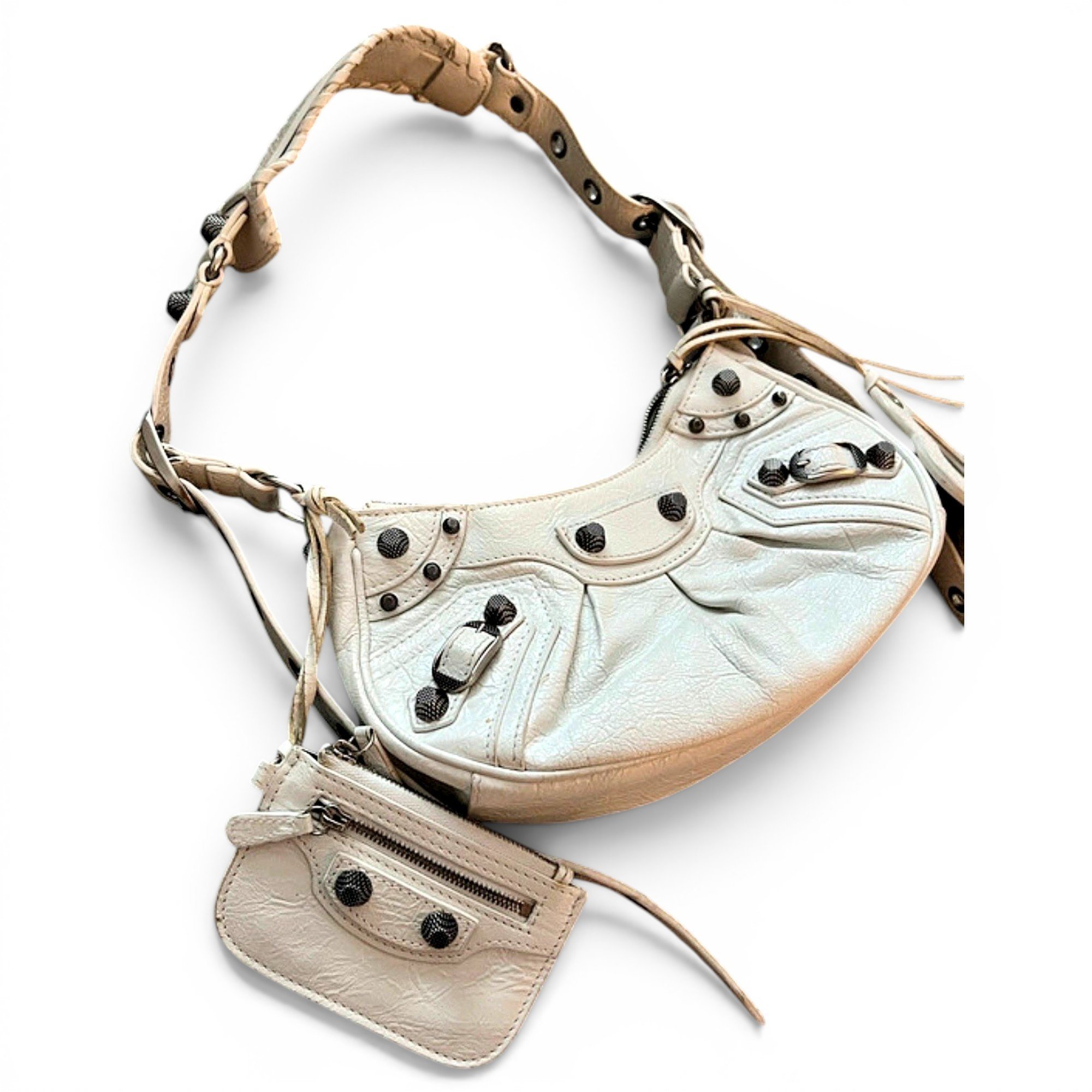 Le Cagole leather handbag
