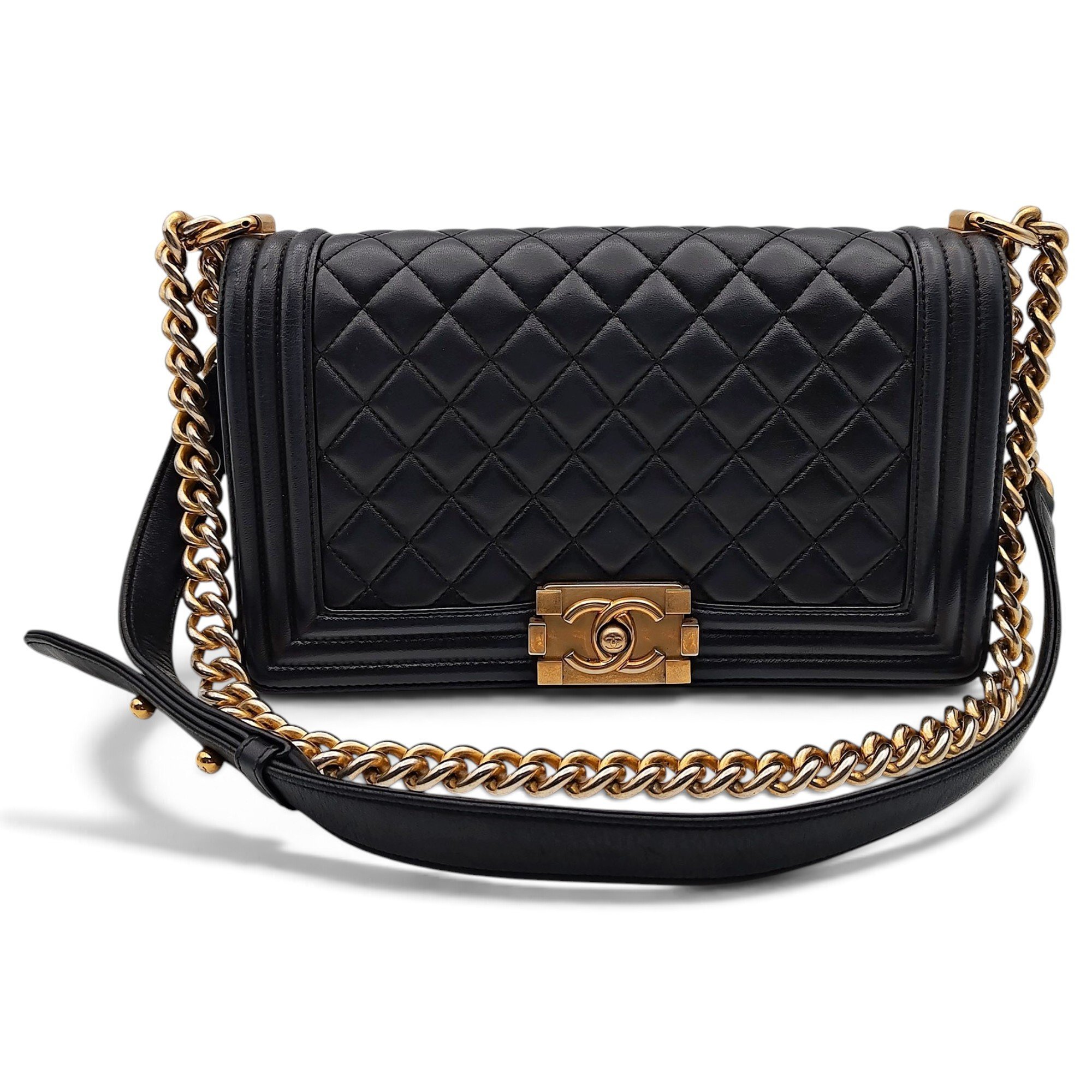 Boy leather handbag