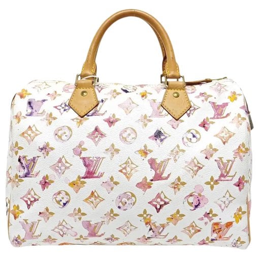 Nano Speedy / Mini HL leather handbag
