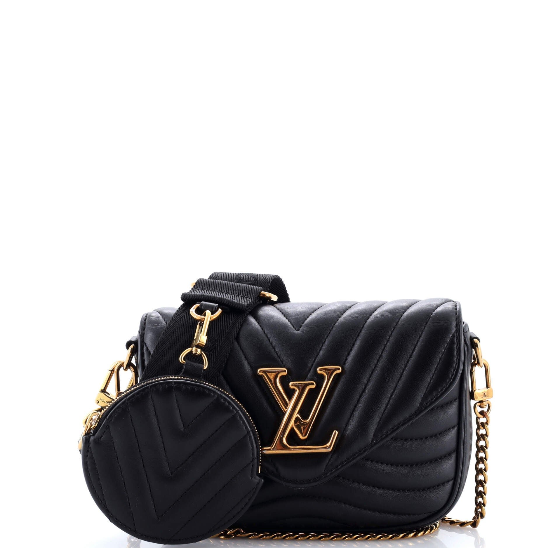 New Wave Multi Pochette Quilted Leather