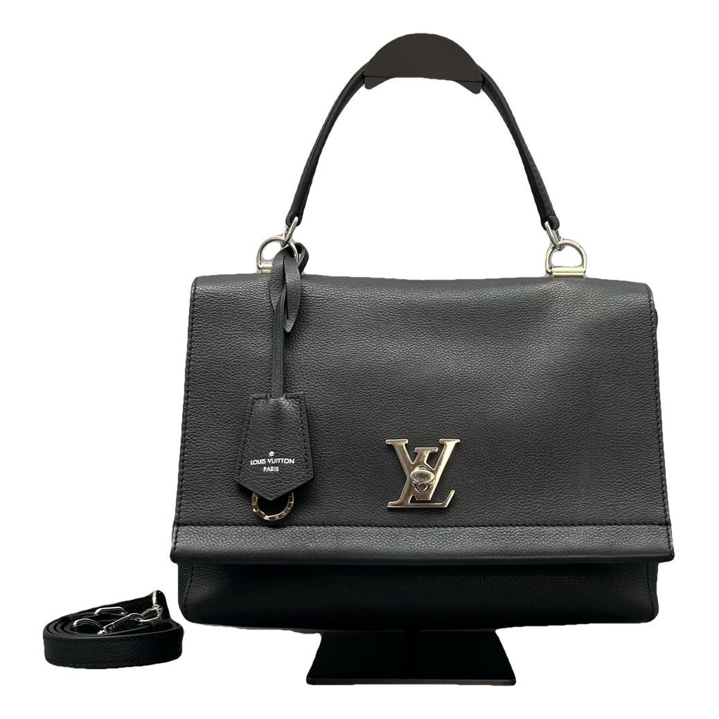 Lockme leather handbag