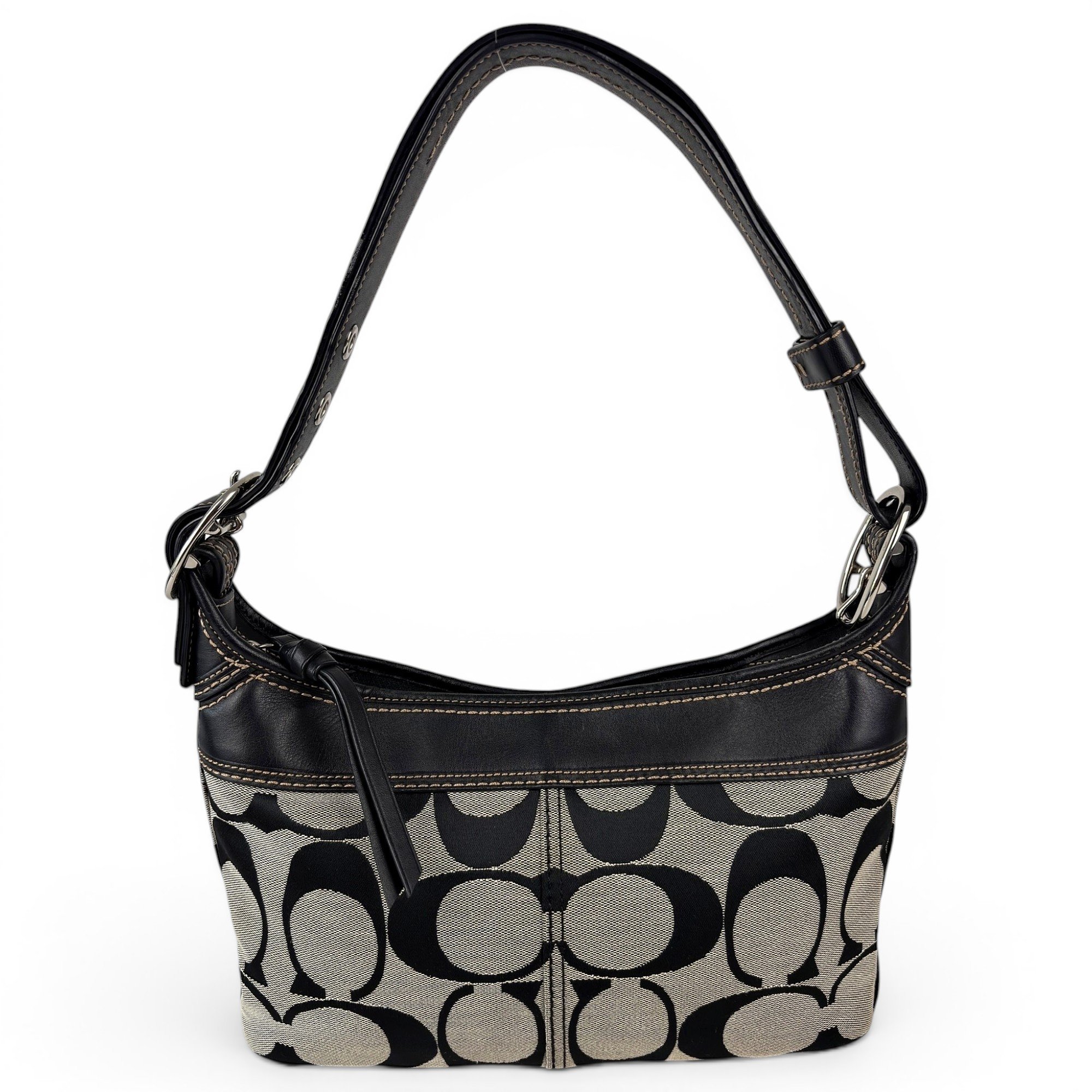 Signature Sufflette cloth handbag