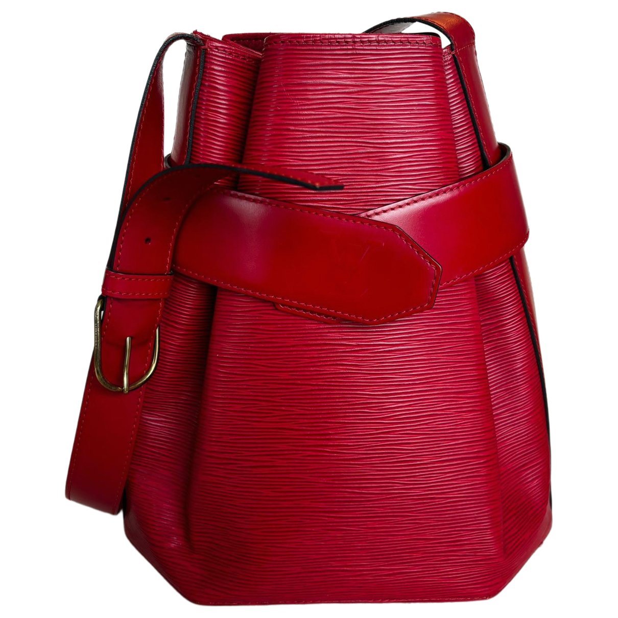 Twist Bucket Vintage leather handbag
