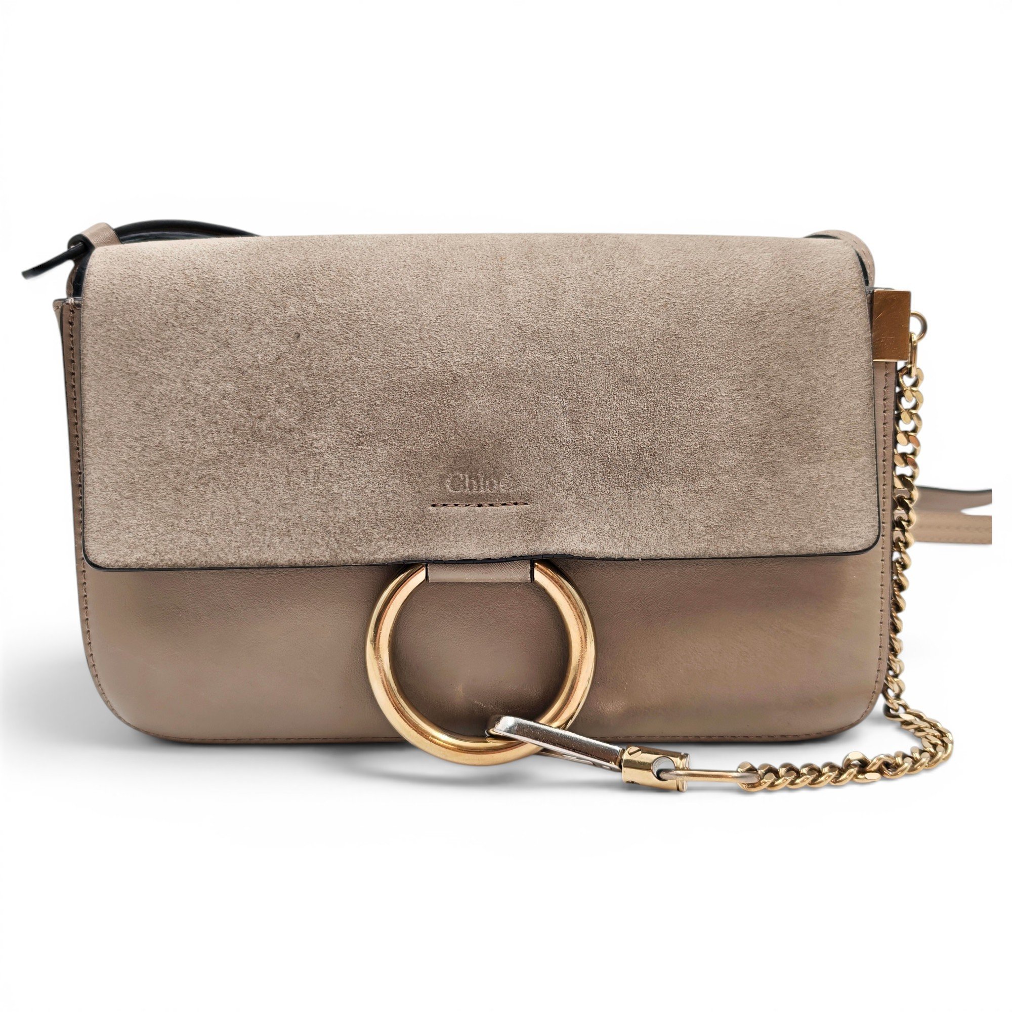 Faye leather crossbody bag