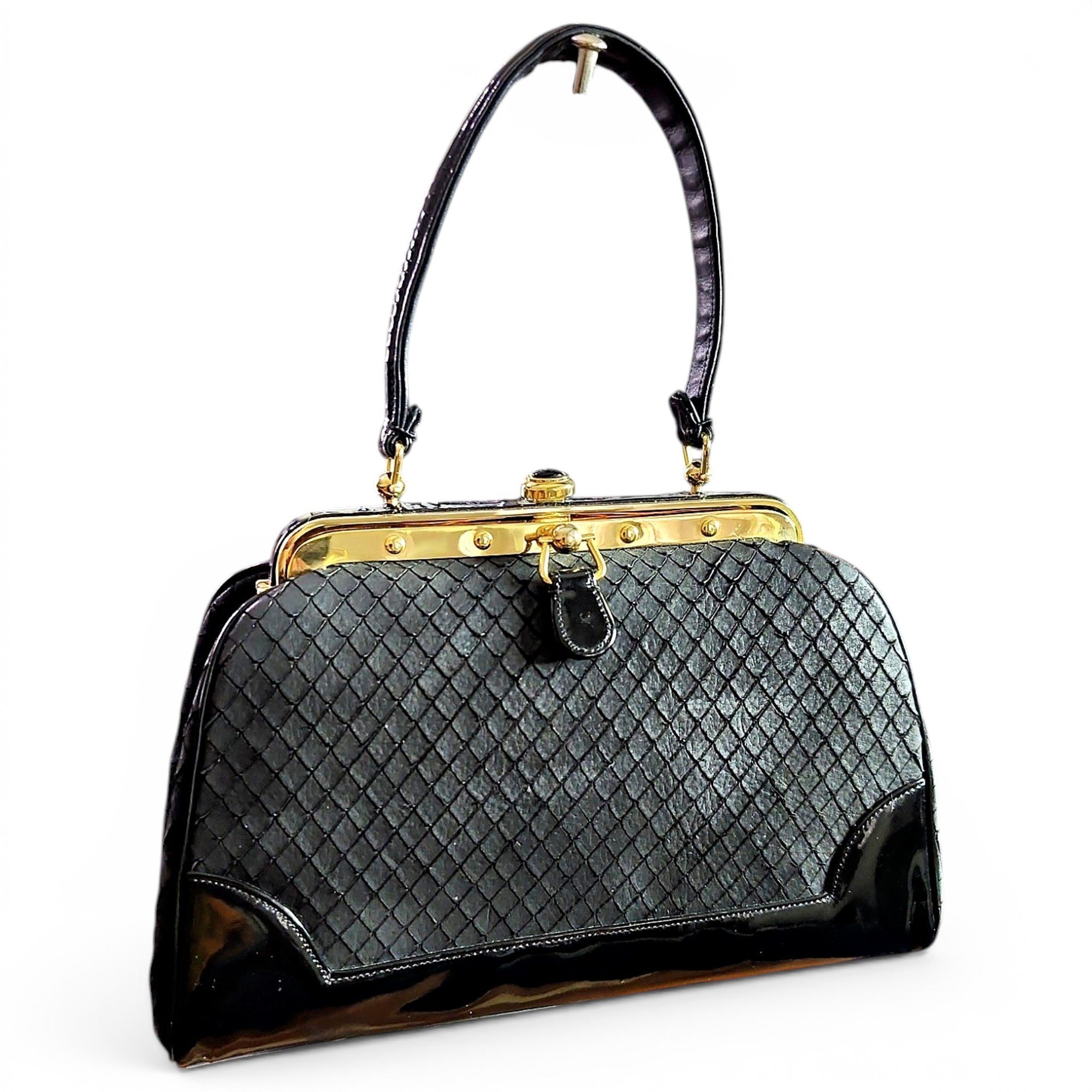 Leather handbag