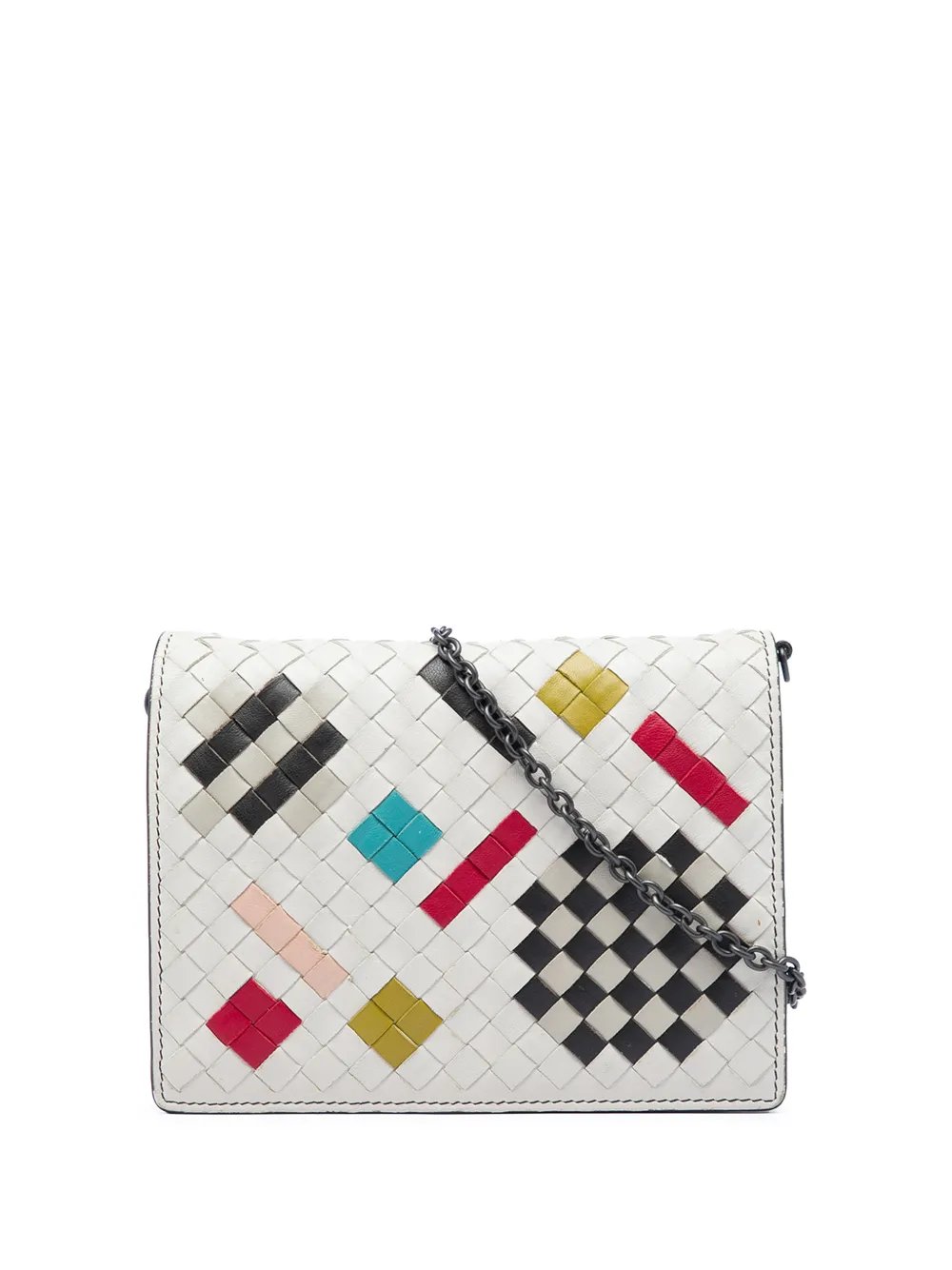 2012-2026 Nappa Intrecciato Abstract Wallet On Chain crossbody bag