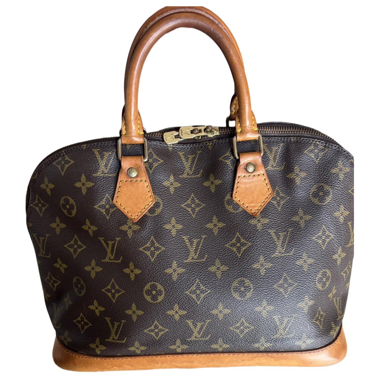 Alma leather handbag
