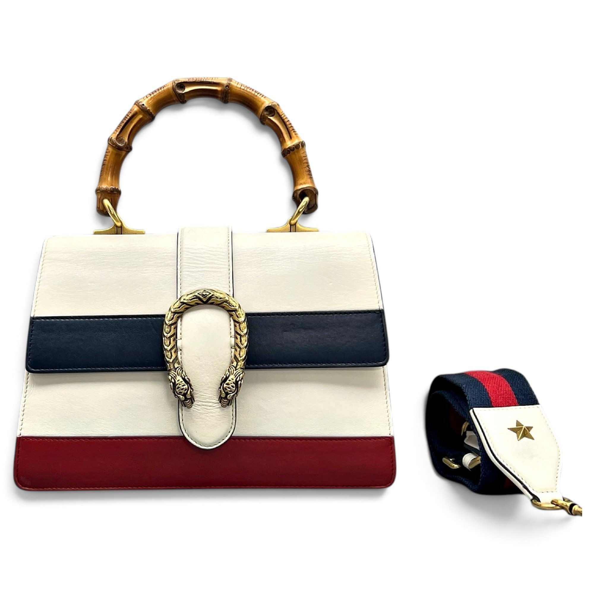 Dionysus Bamboo leather handbag