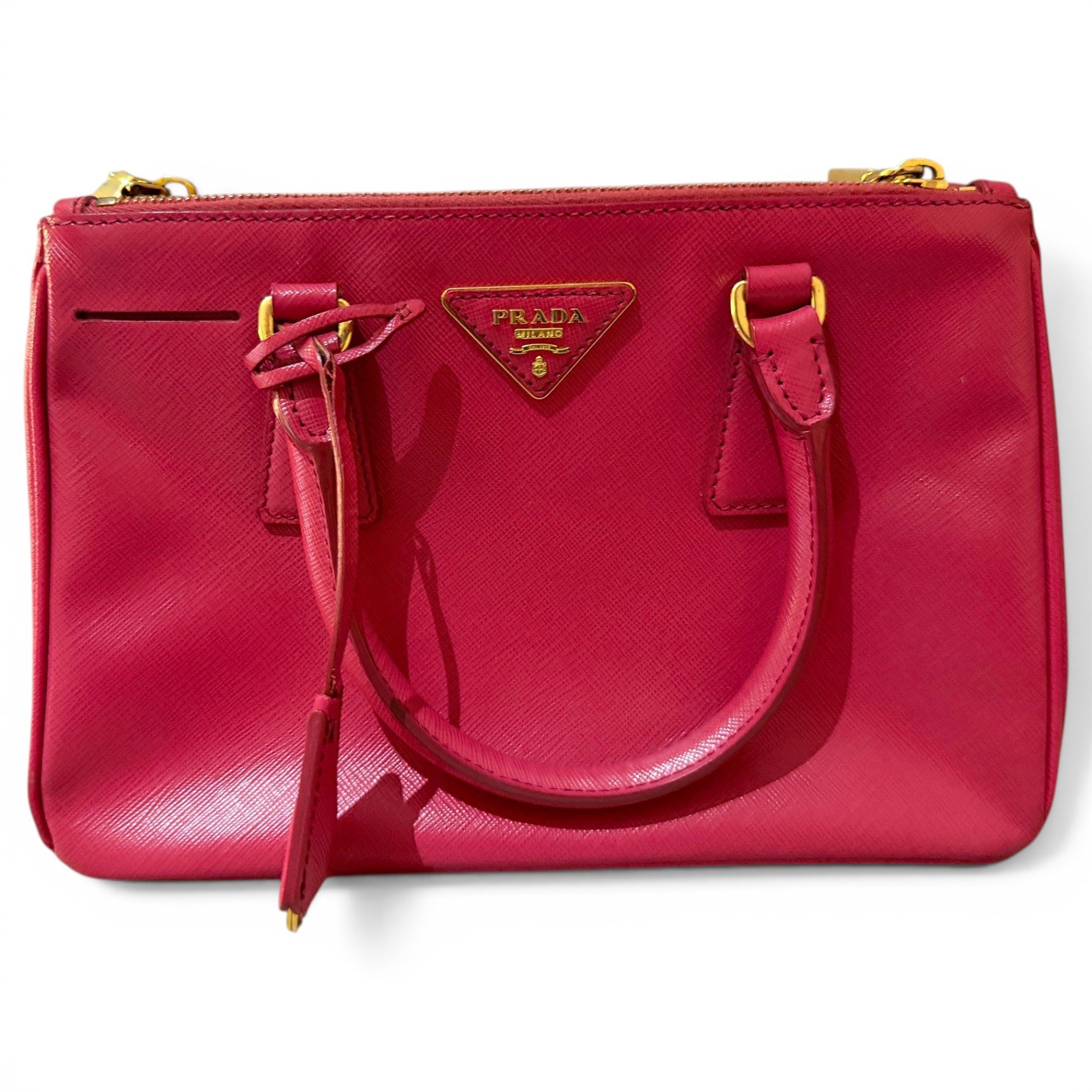 Galleria leather handbag