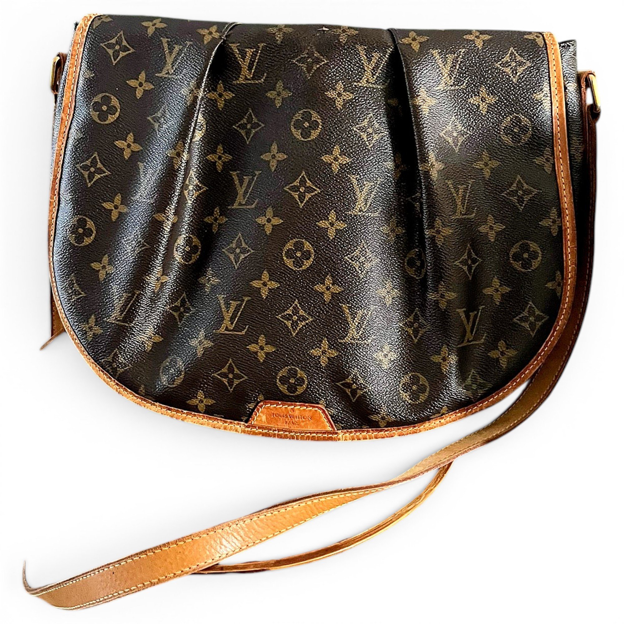 Menilmontant leather handbag