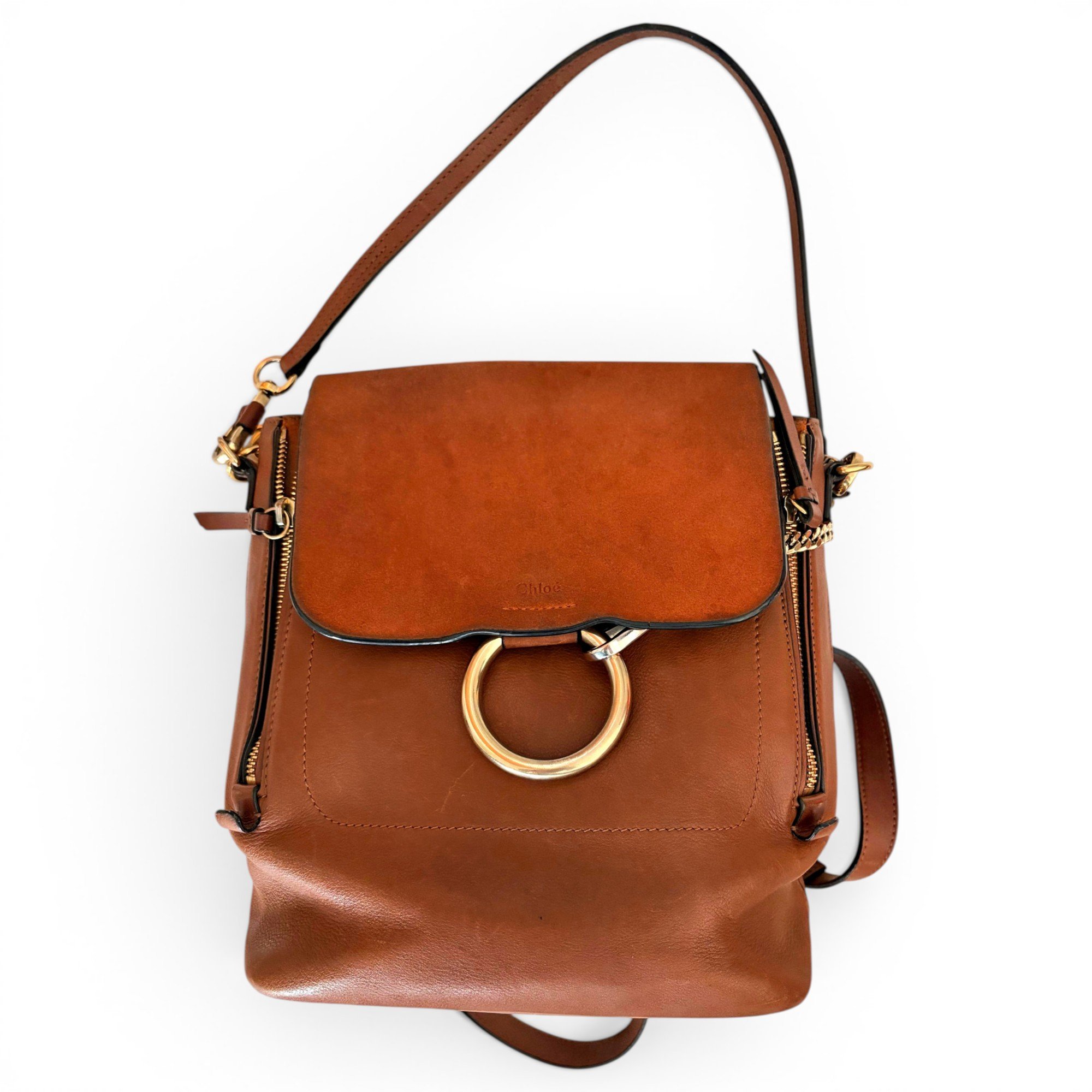 Chloe Faye leather backpack