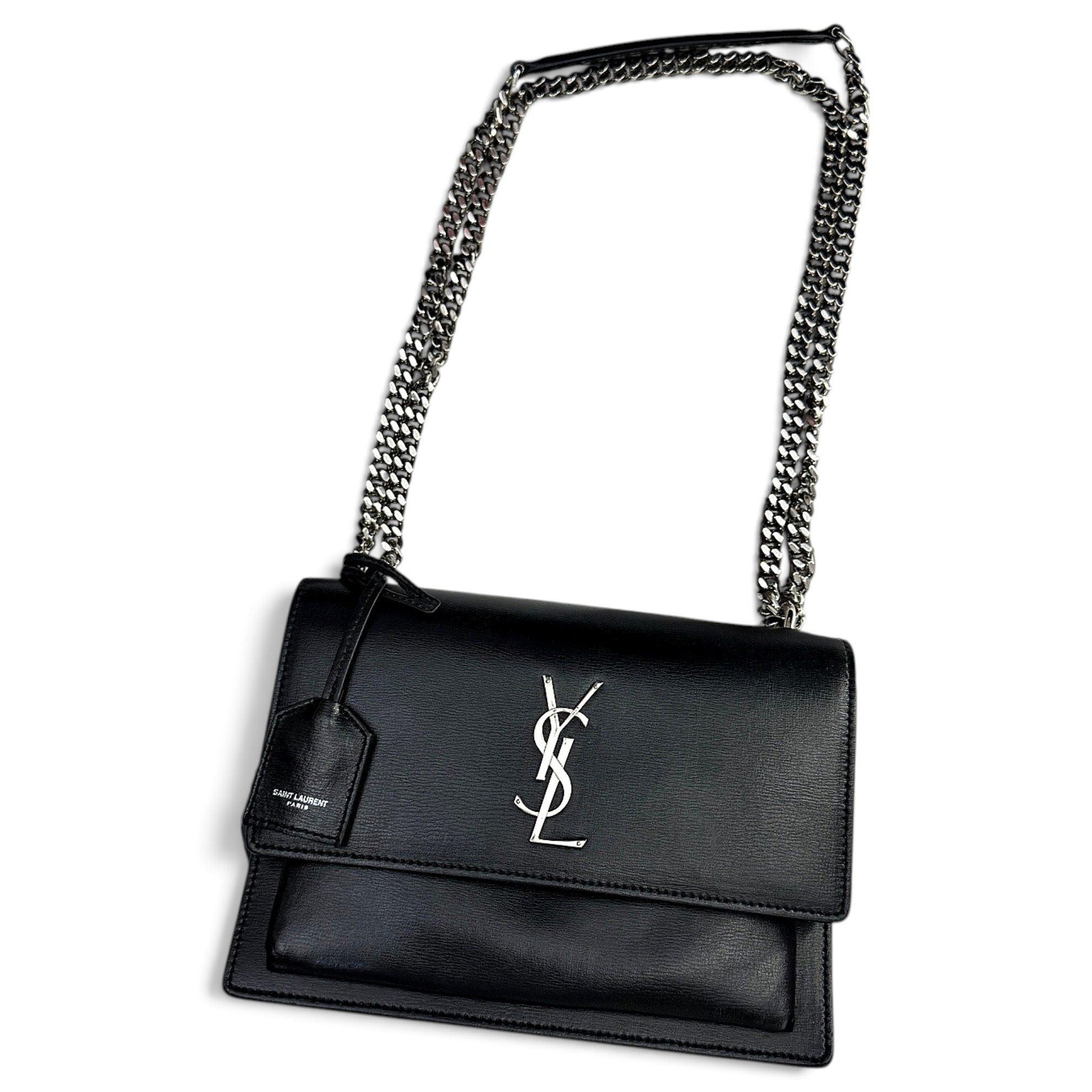 Sunset leather handbag