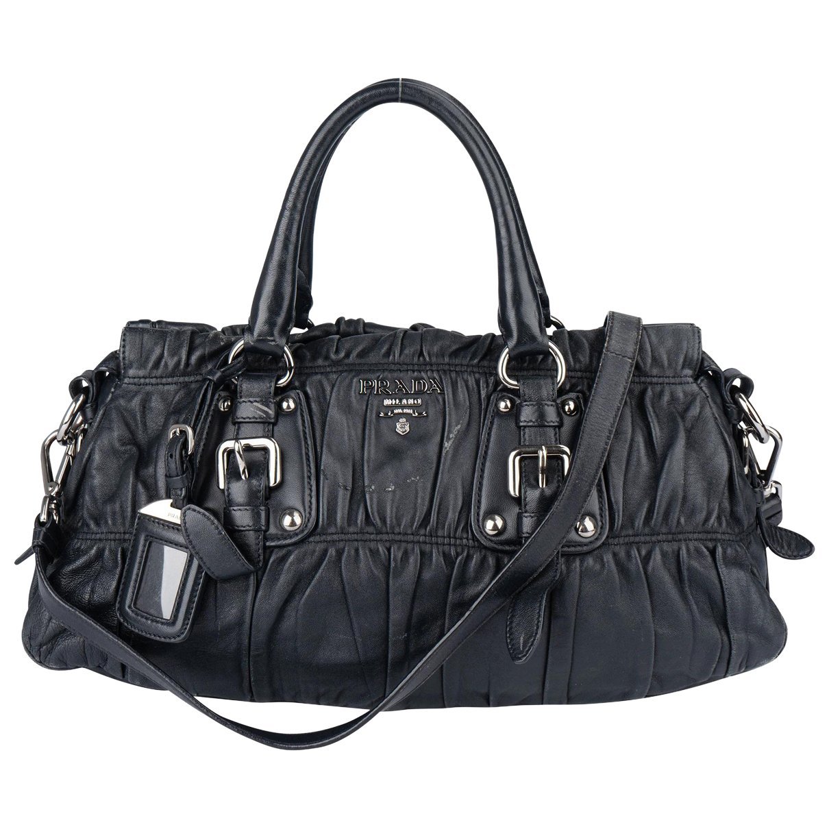 Leather satchel