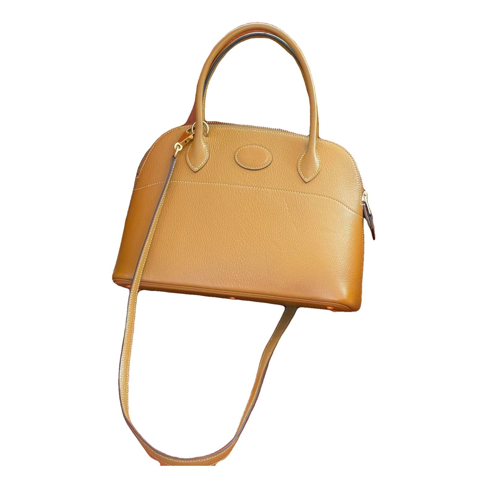 Bolide leather handbag