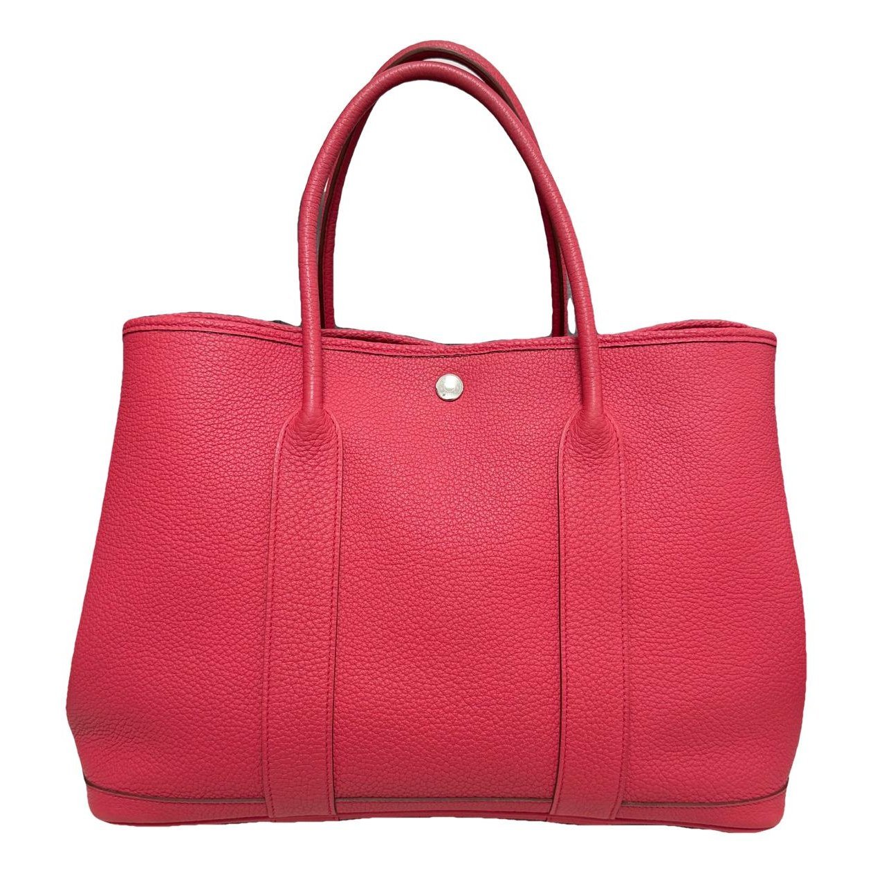 Garden Party leather handbag