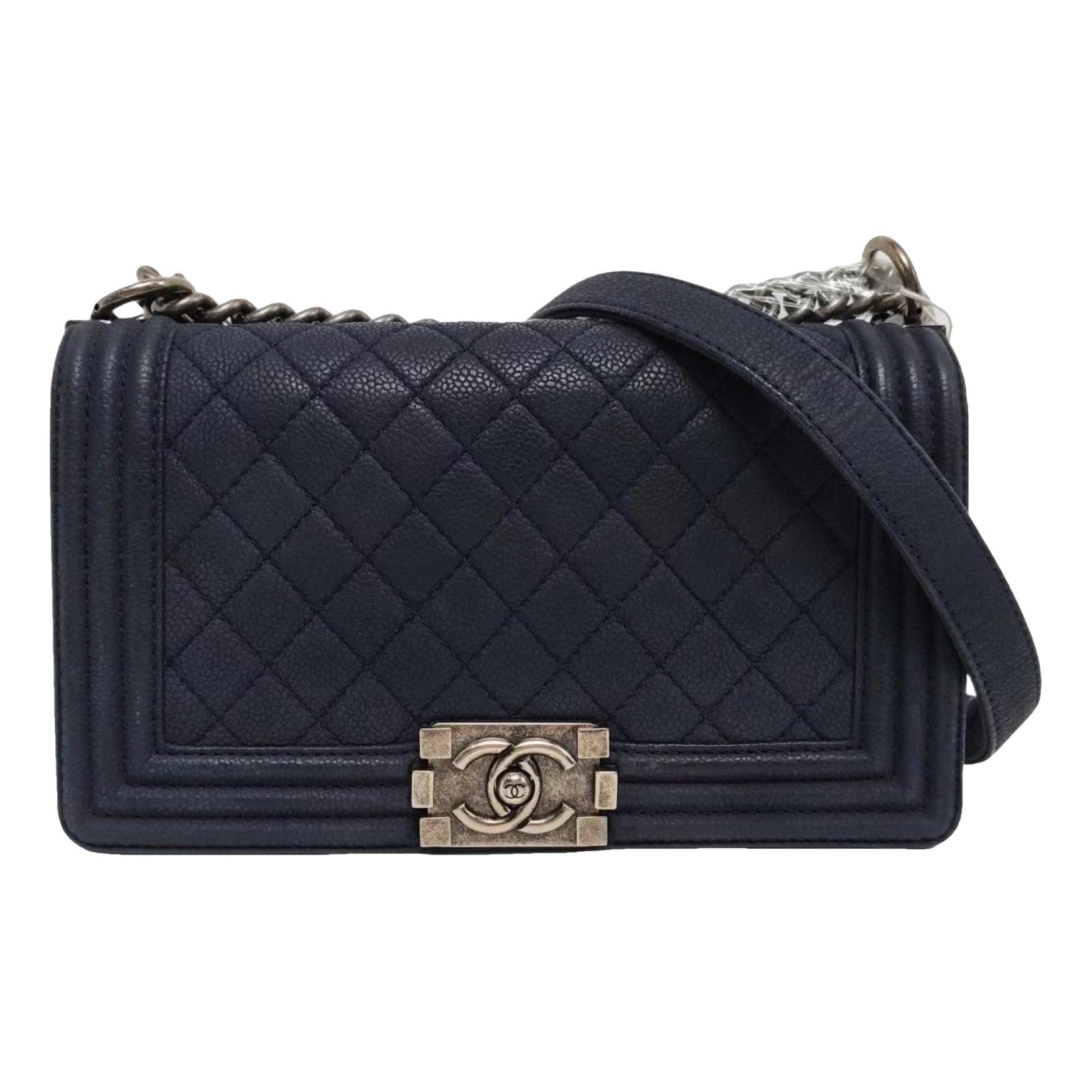 Boy leather crossbody bag