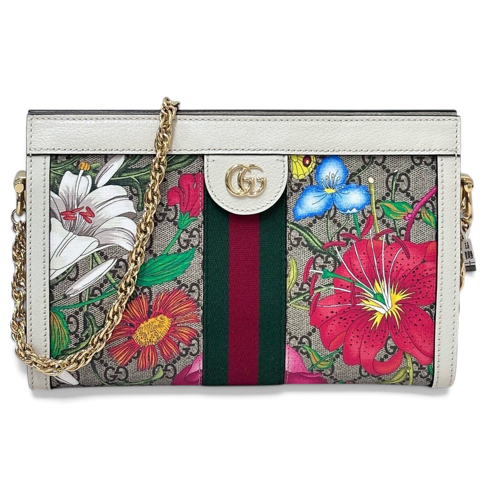 Ophidia GG leather handbag