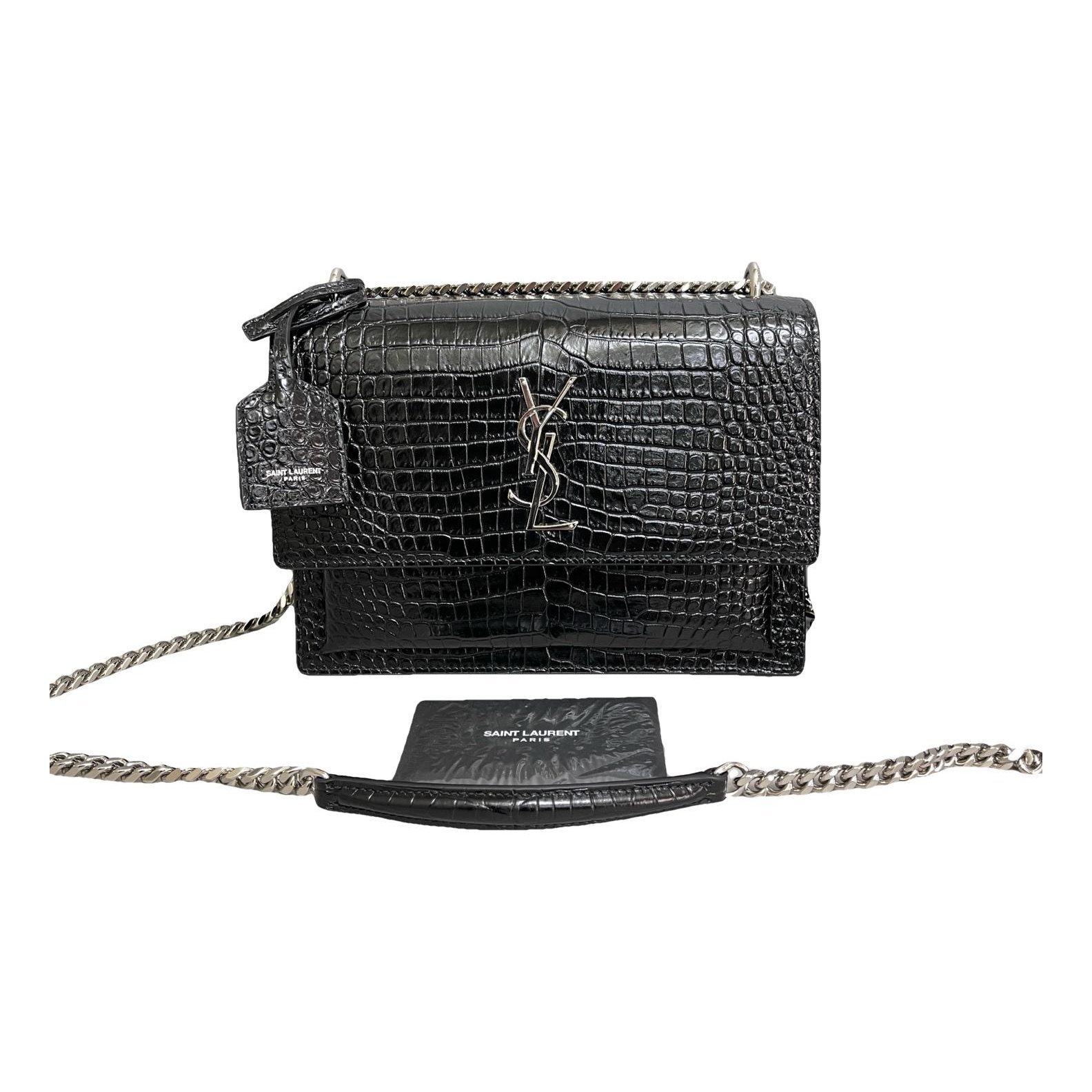 Sunset leather handbag