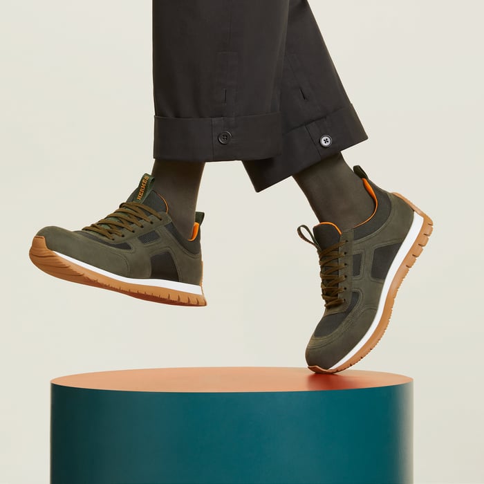 Vert Forêt Jimmy Sneaker