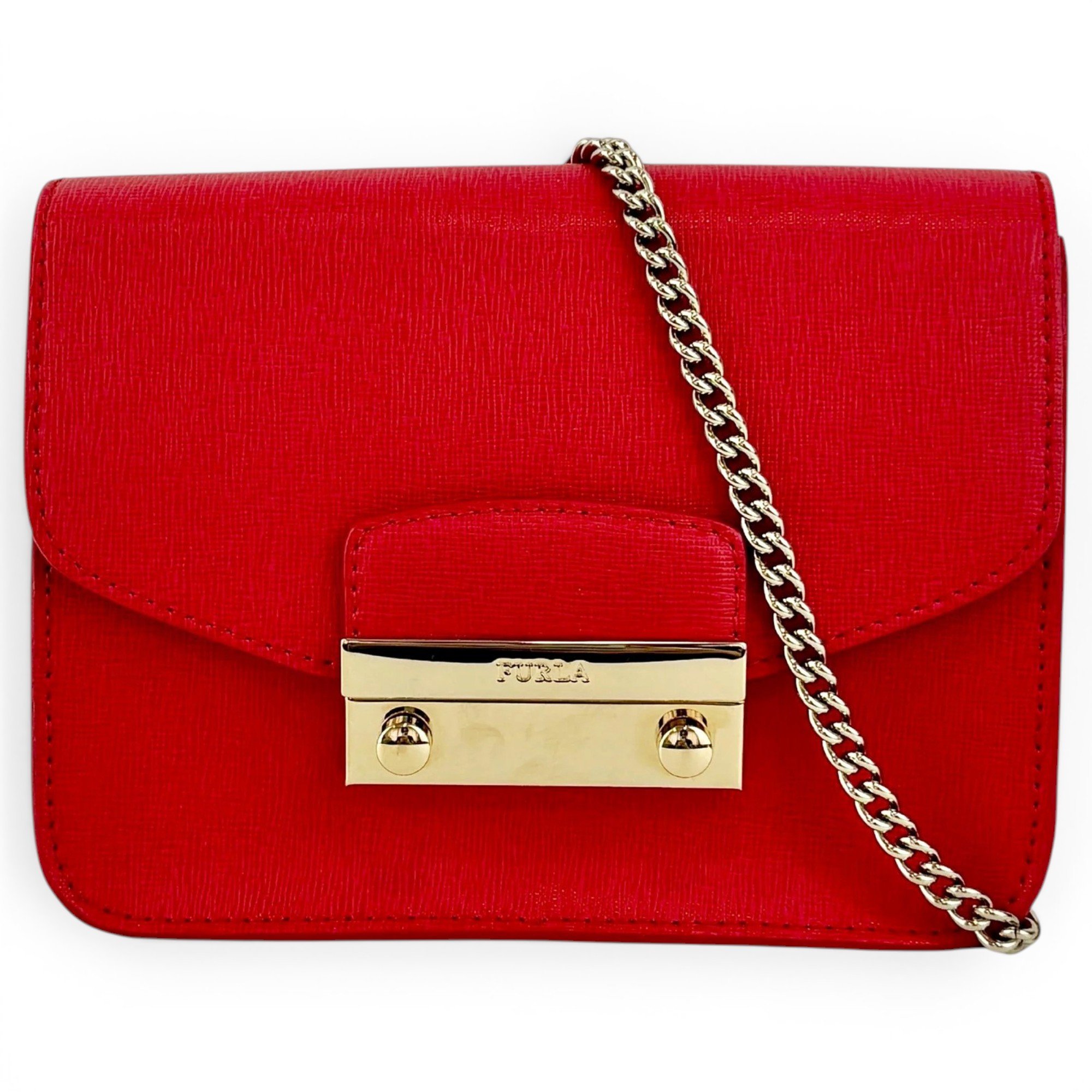 Metropolis leather crossbody bag