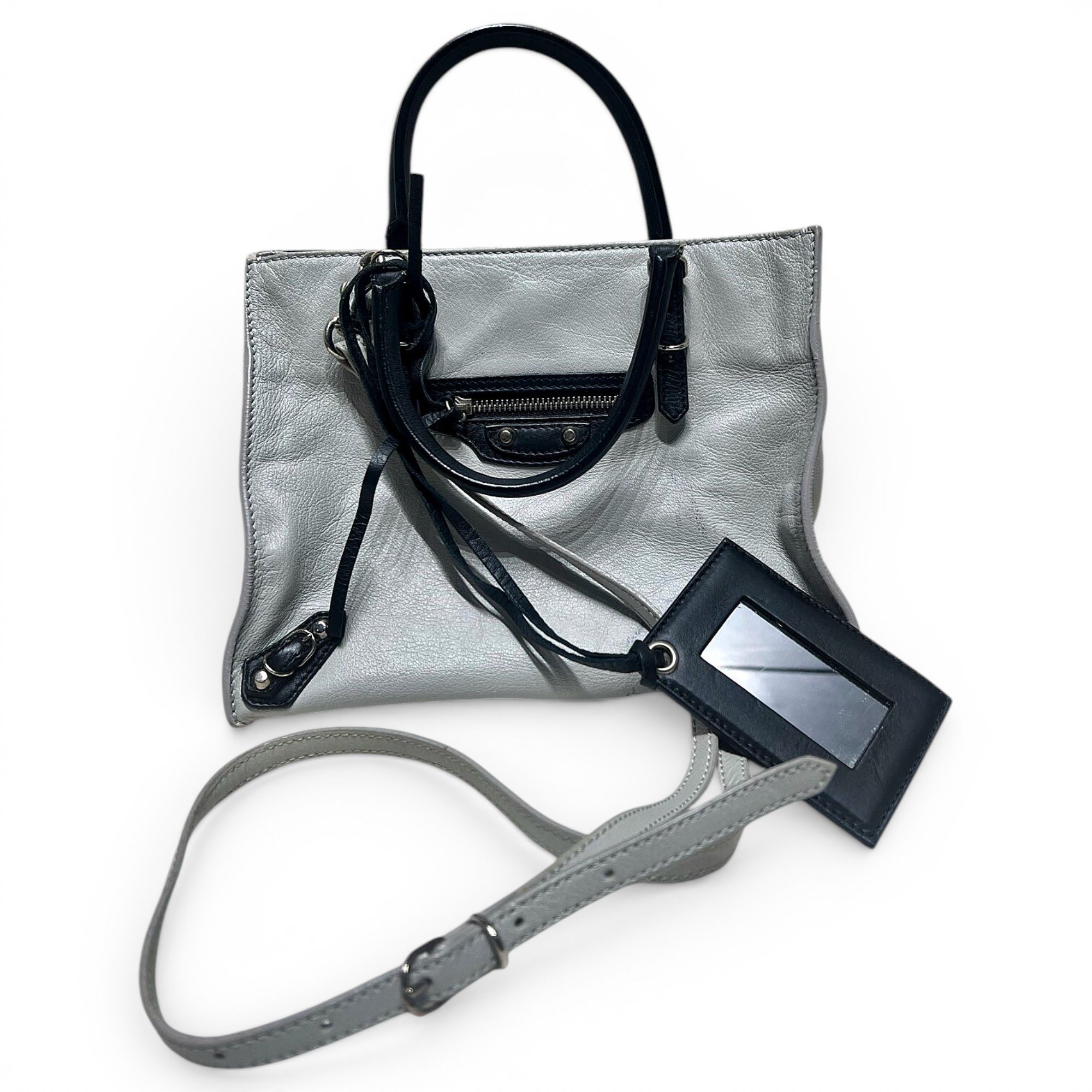 Leather handbag