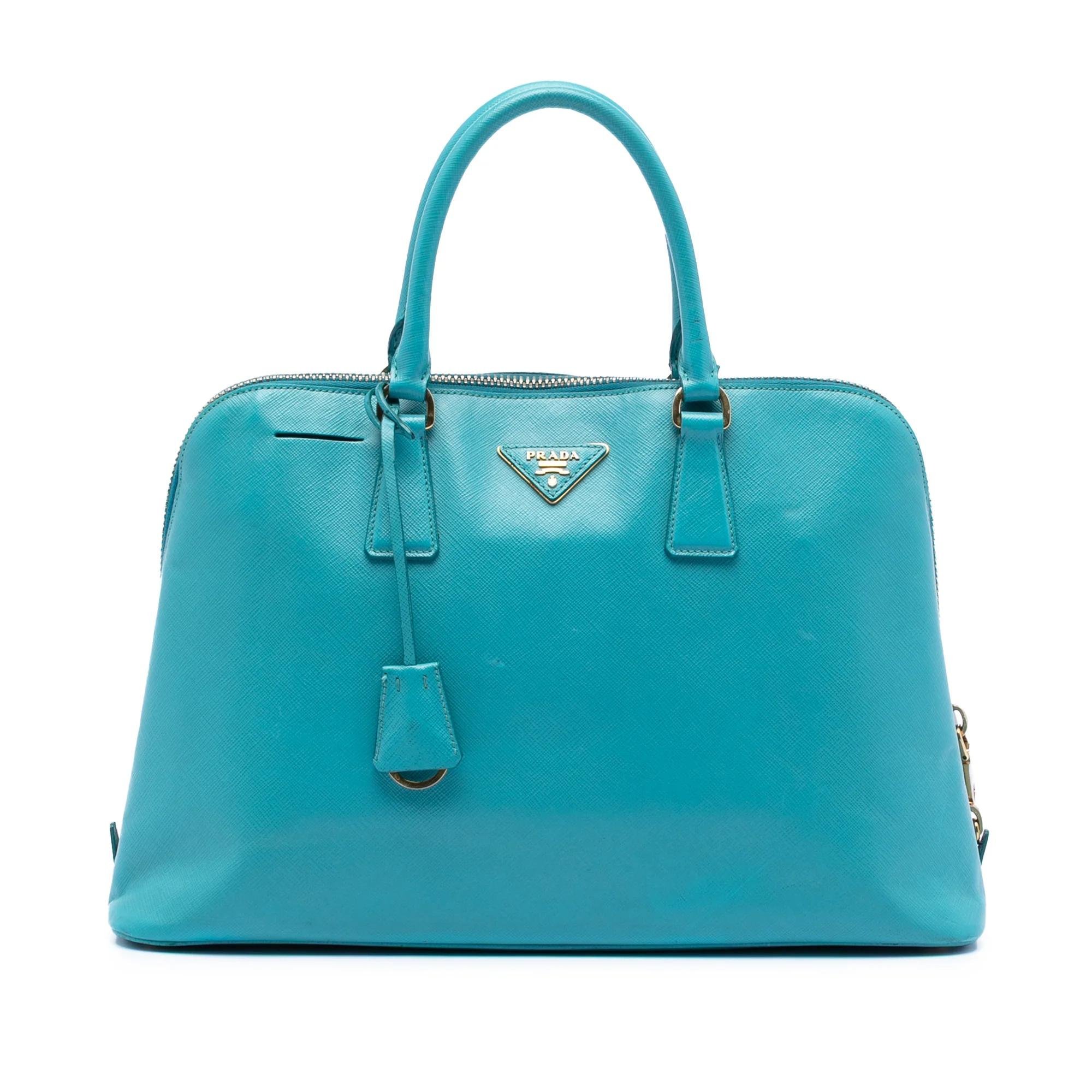 Promenade leather satchel