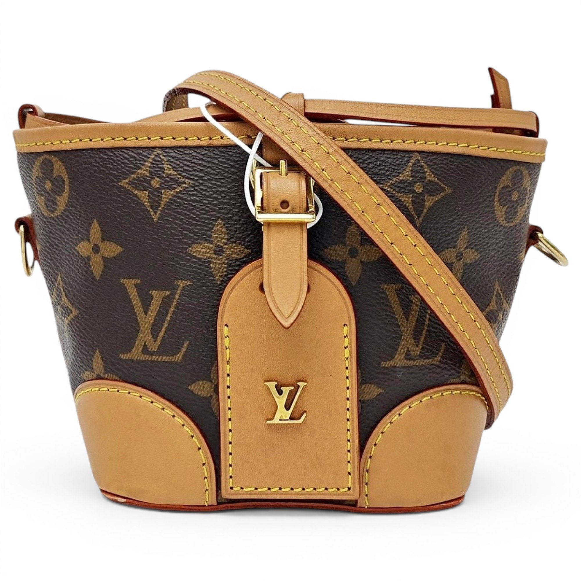 Nano Noé leather handbag