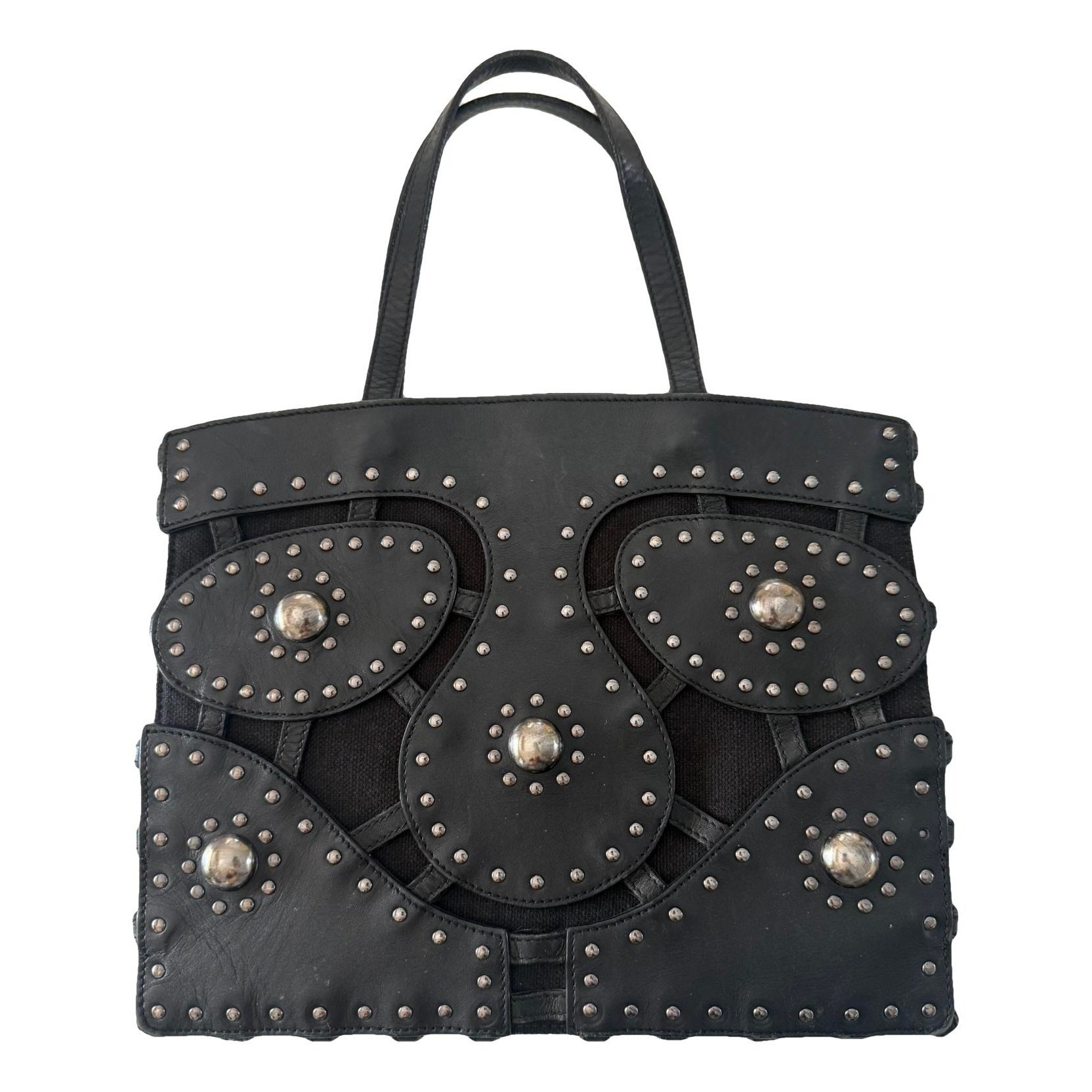Leather handbag