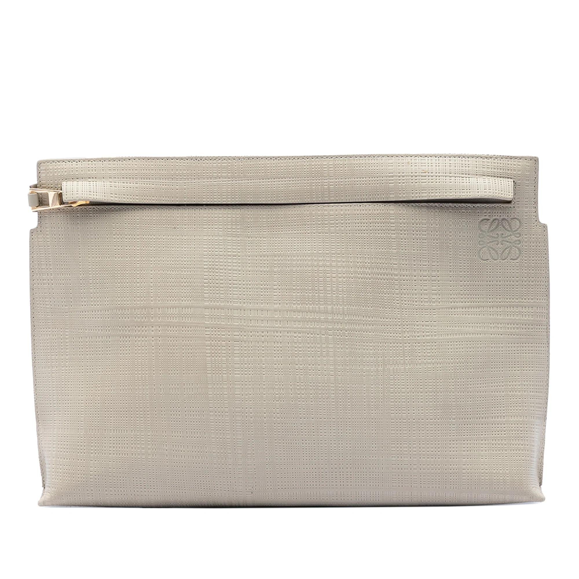 Anagram leather bag