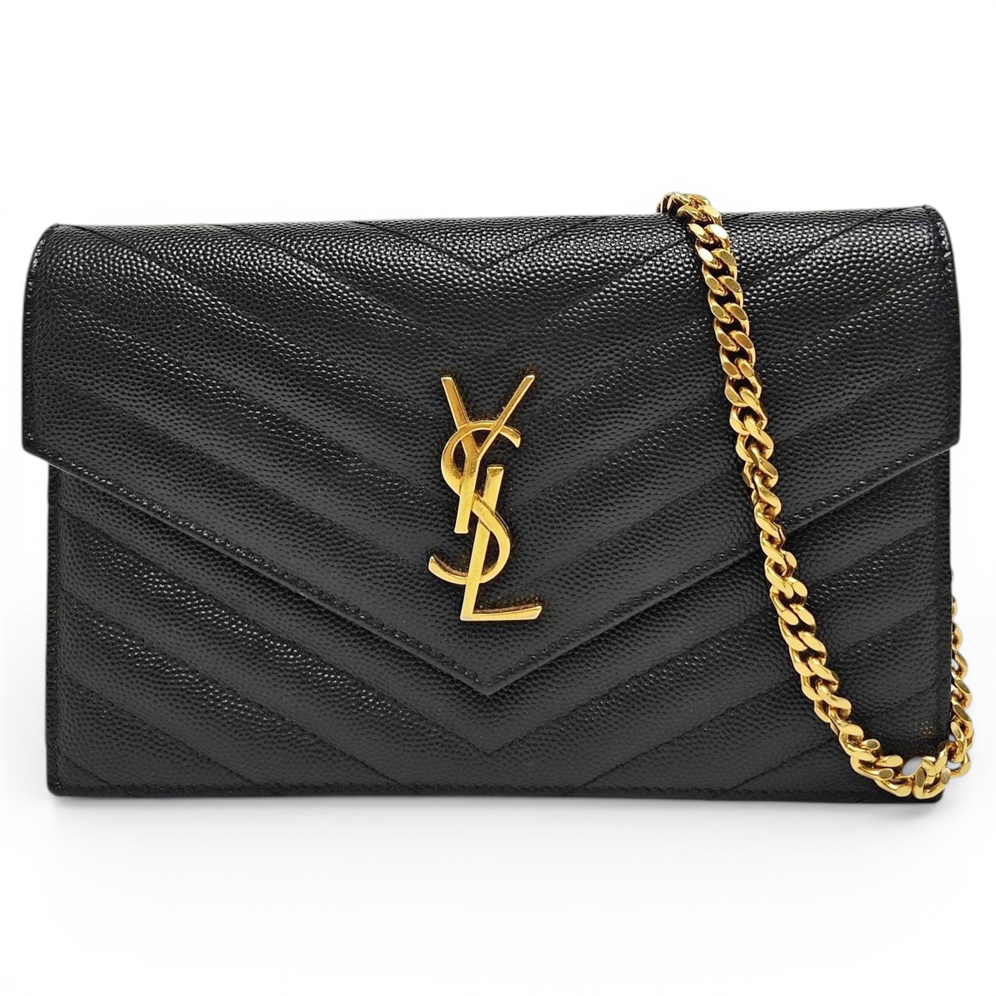 Baby monogramme leather handbag
