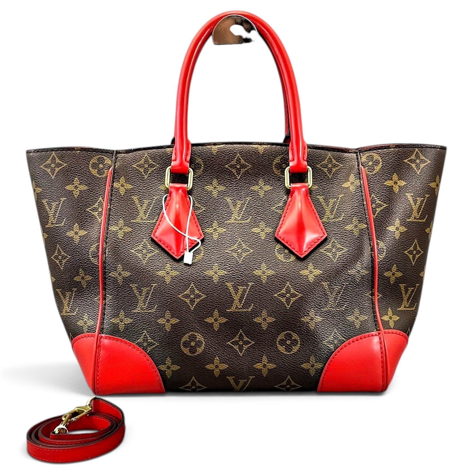 Leather tote