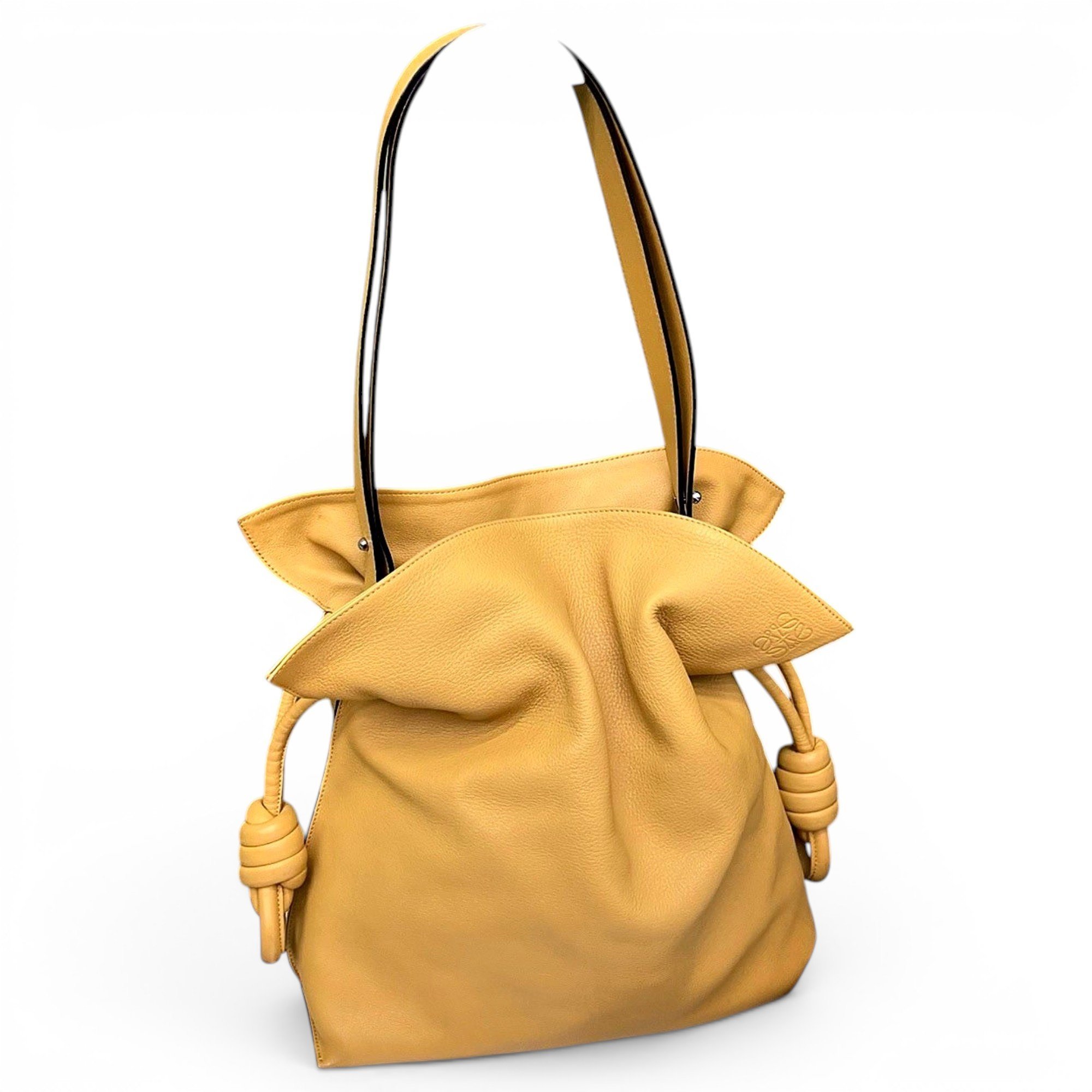 Flamenco leather handbag