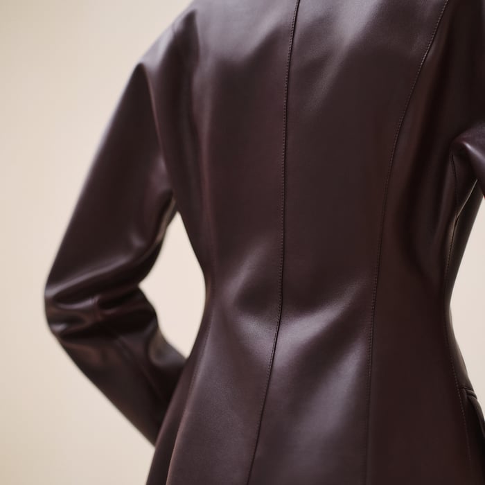 Rouge Sellier Fitted Coat
