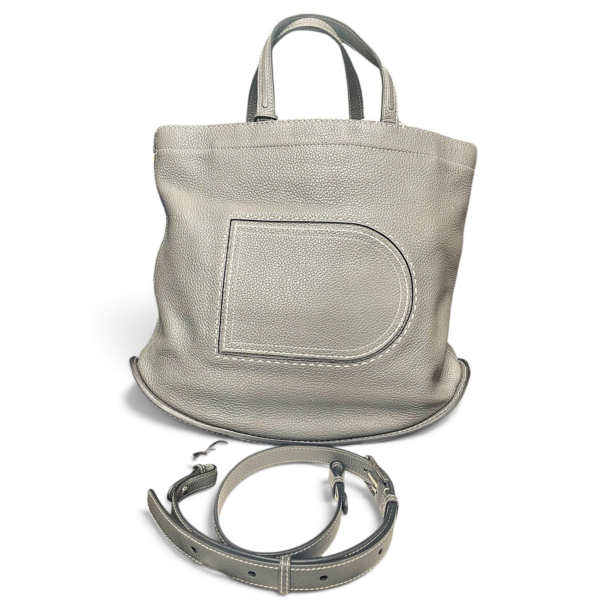 Delvaux Pin leather handbag
