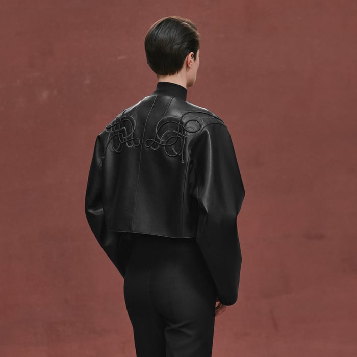 Noir Embroidered Jacket