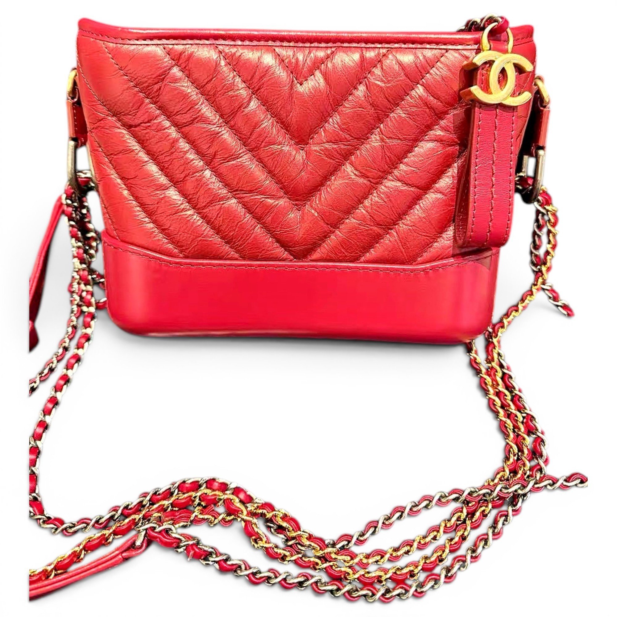 Leather crossbody bag