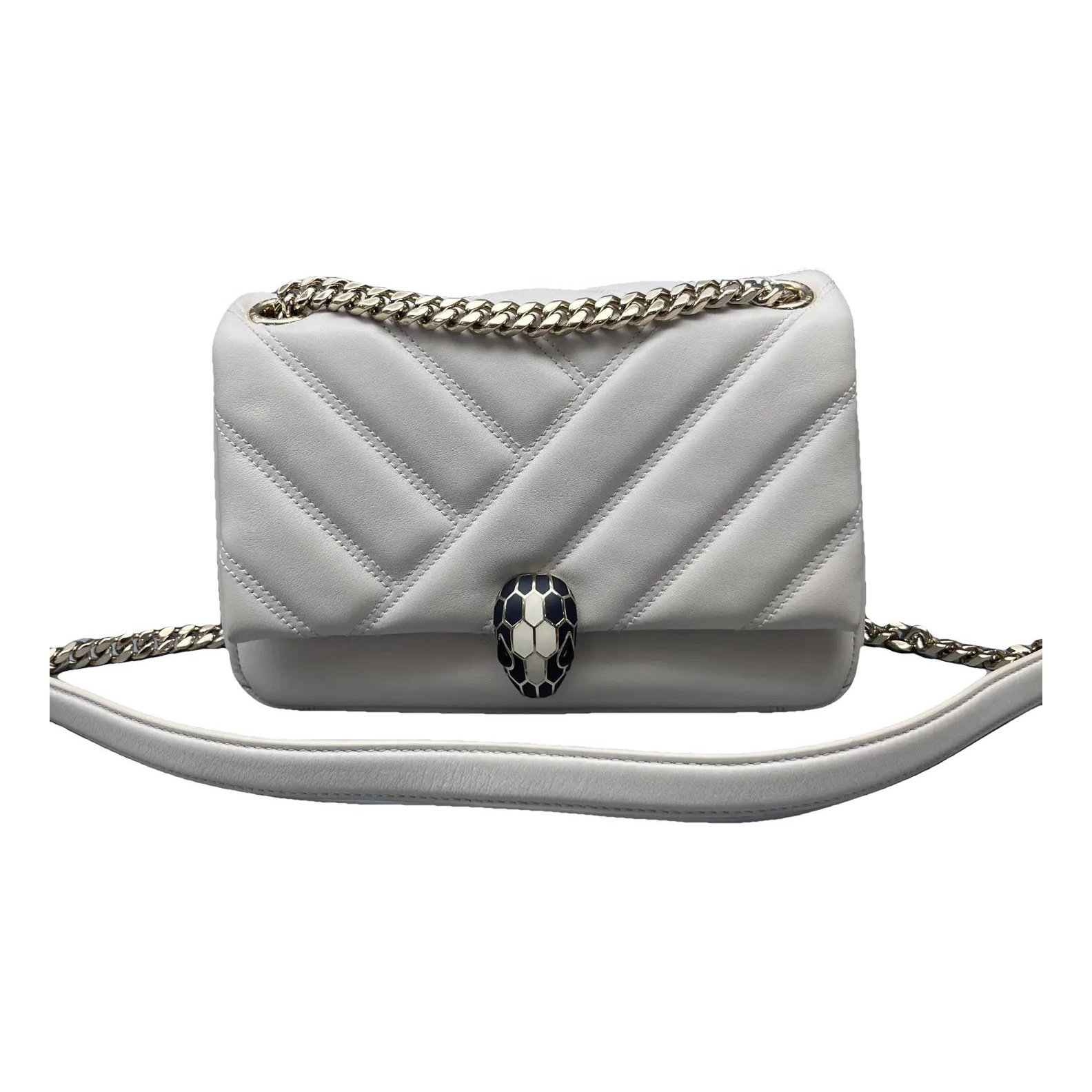 Bvlgari Serpenti leather crossbody bag