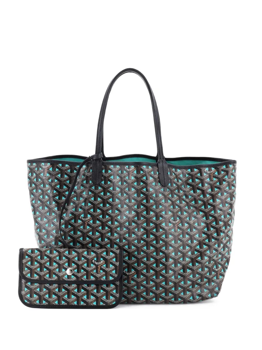 Saint Louis Claire Voie Coated Canvas PM tote bag