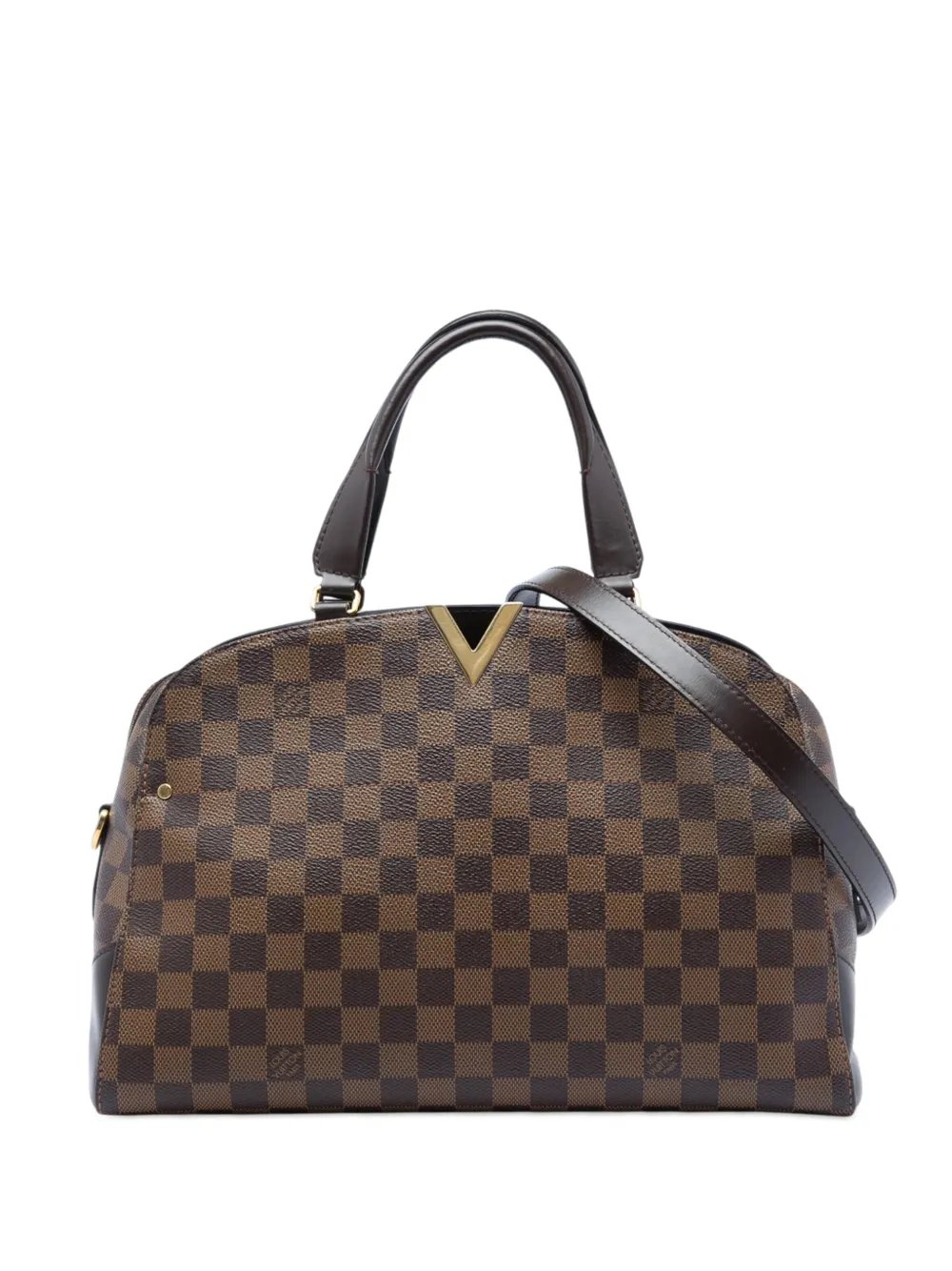 2016 Damier Ebene Kensington Bowling shoulder bag